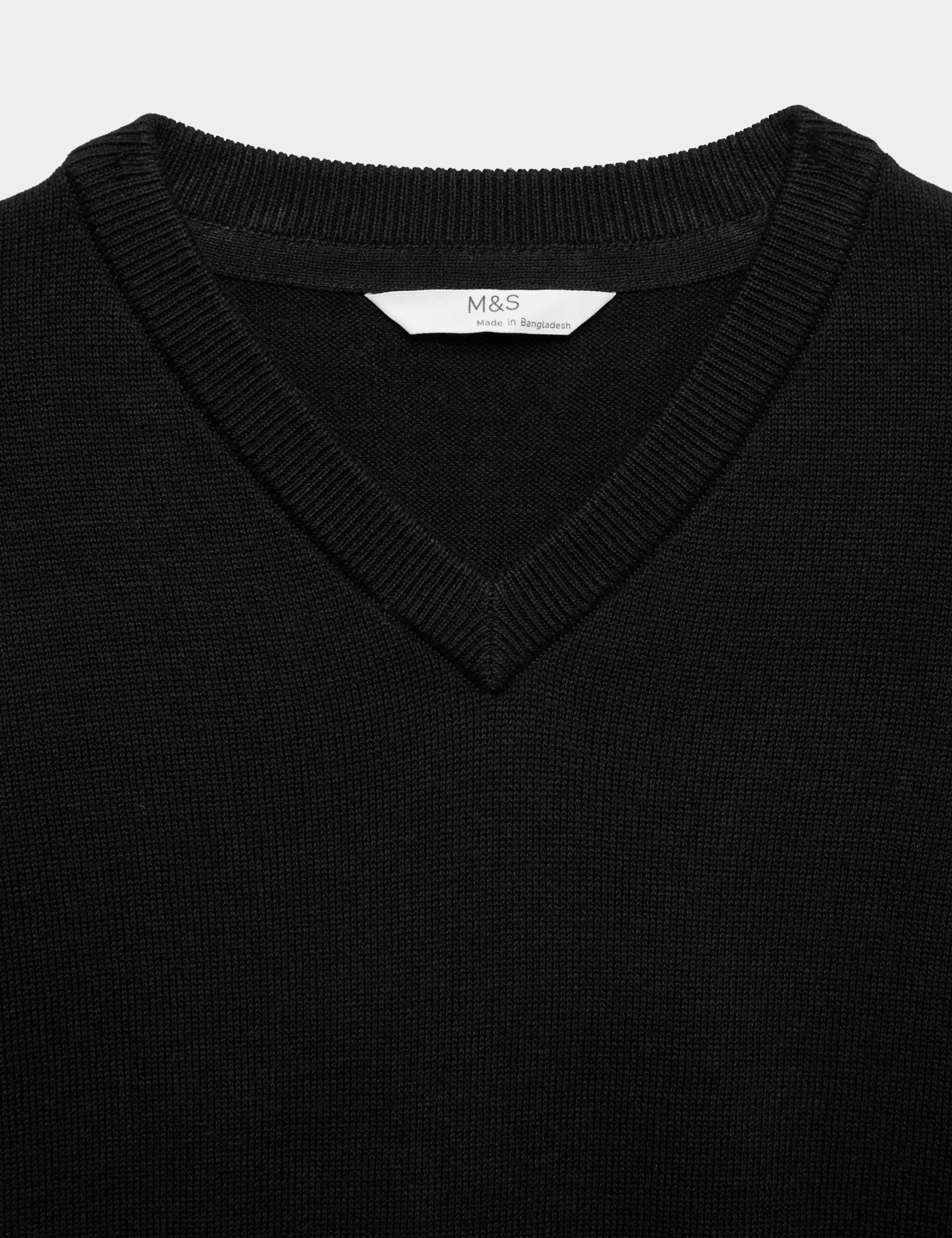 2 Pack Unisex Pure Cotton School Jumper (3-18 Yrs) 3 of 4