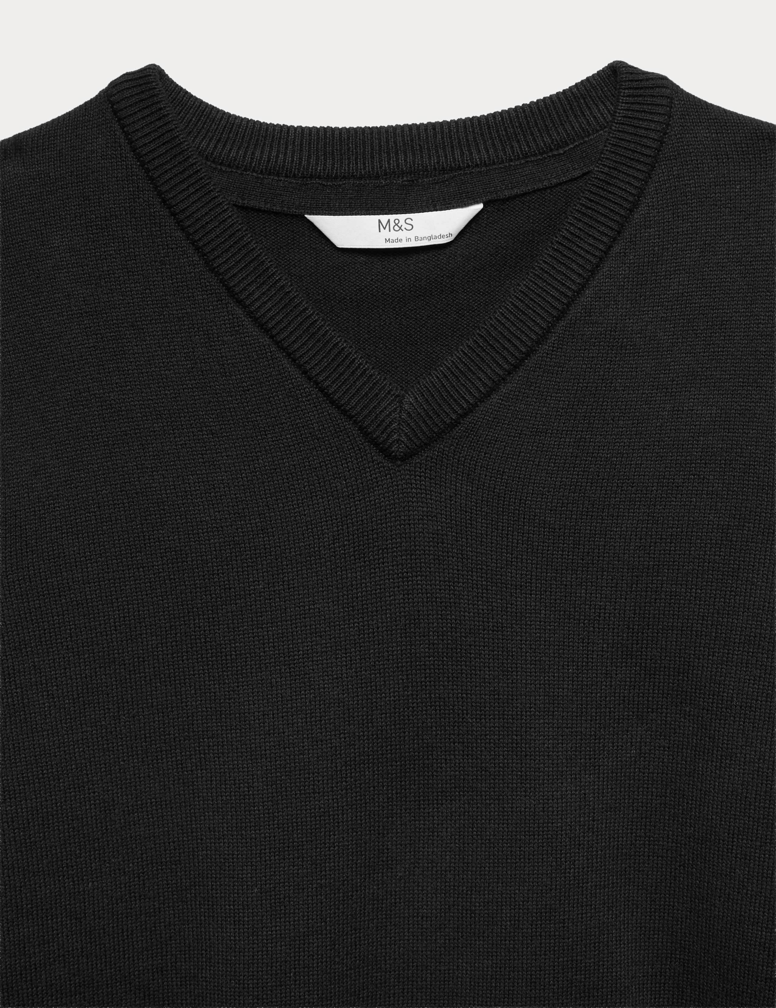 2 Pack Unisex Slim Fit Cotton School Jumpers (3-18 Yrs) 3 of 3