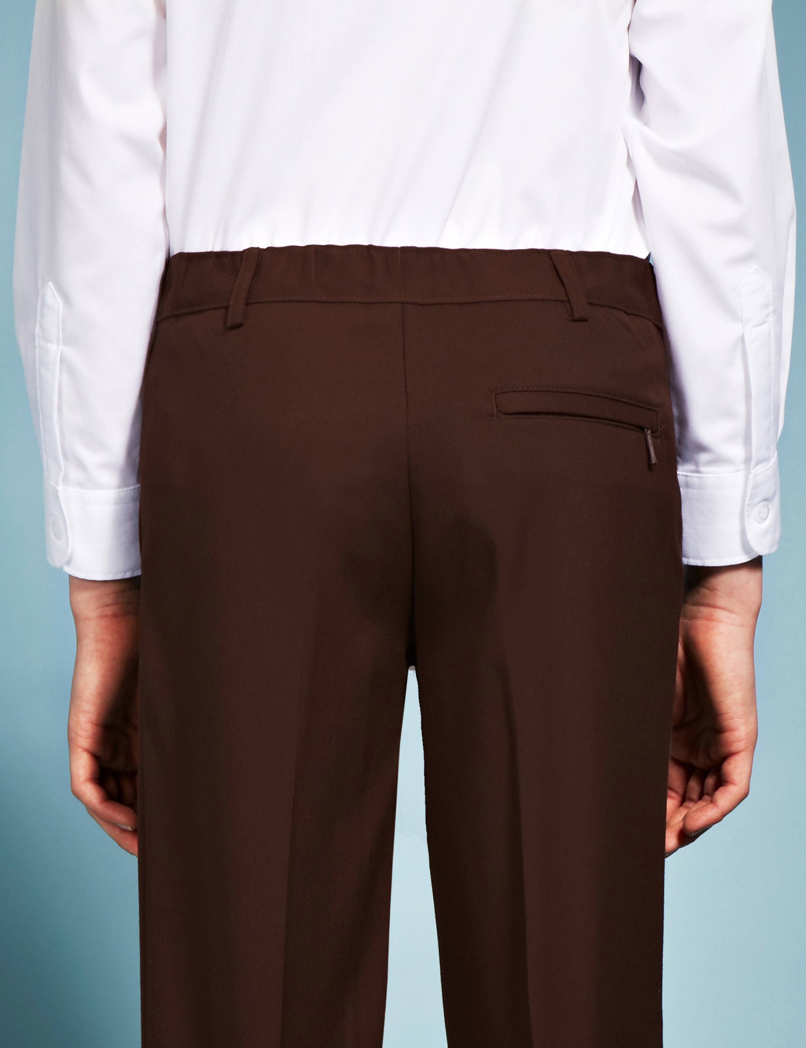 Boys' Supercrease™ Pleat Front Stain Resistance™ Trousers with Stormwear™ 4 of 7
