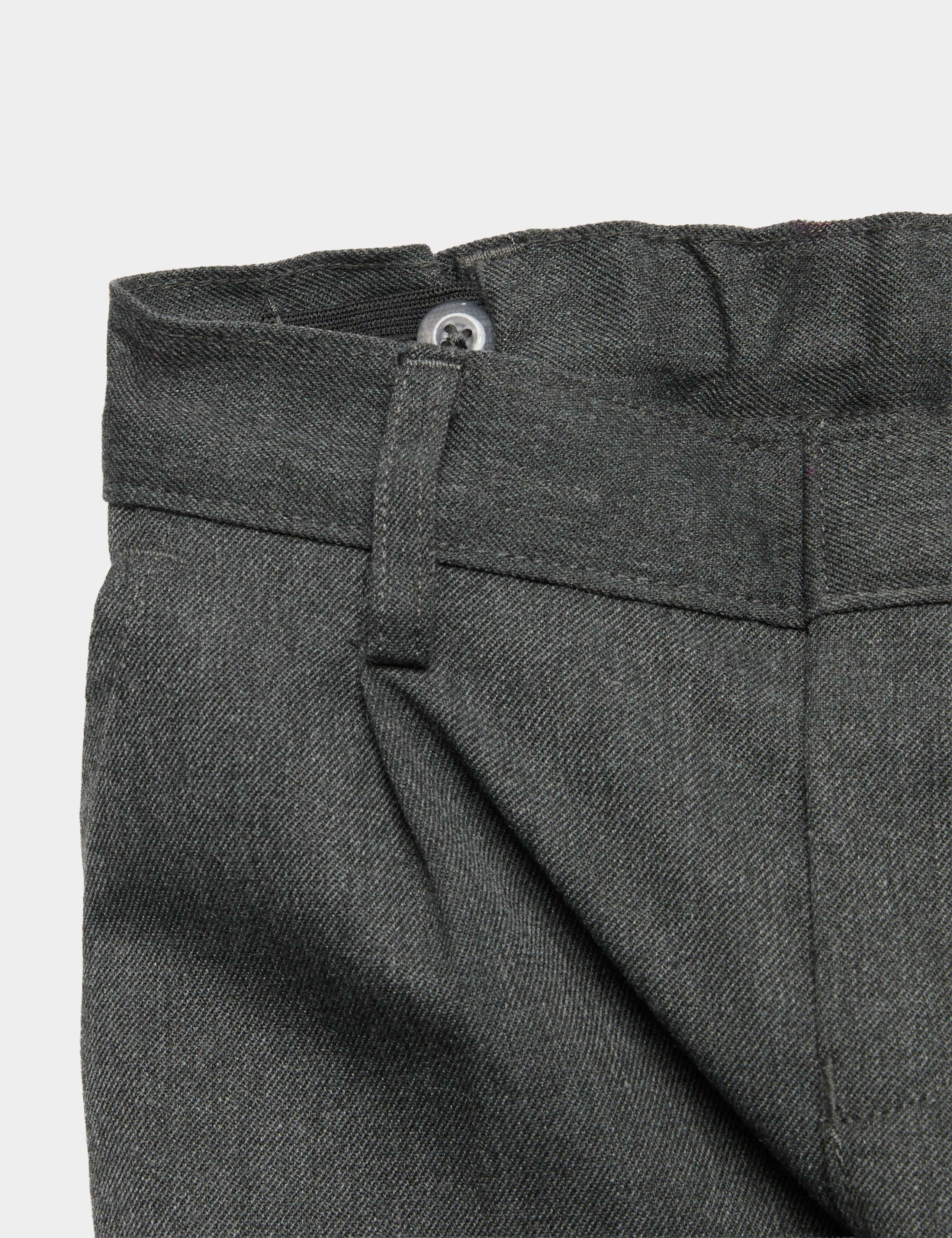 Boys' Regular Leg School Trousers (2-16 Yrs) 2 of 2