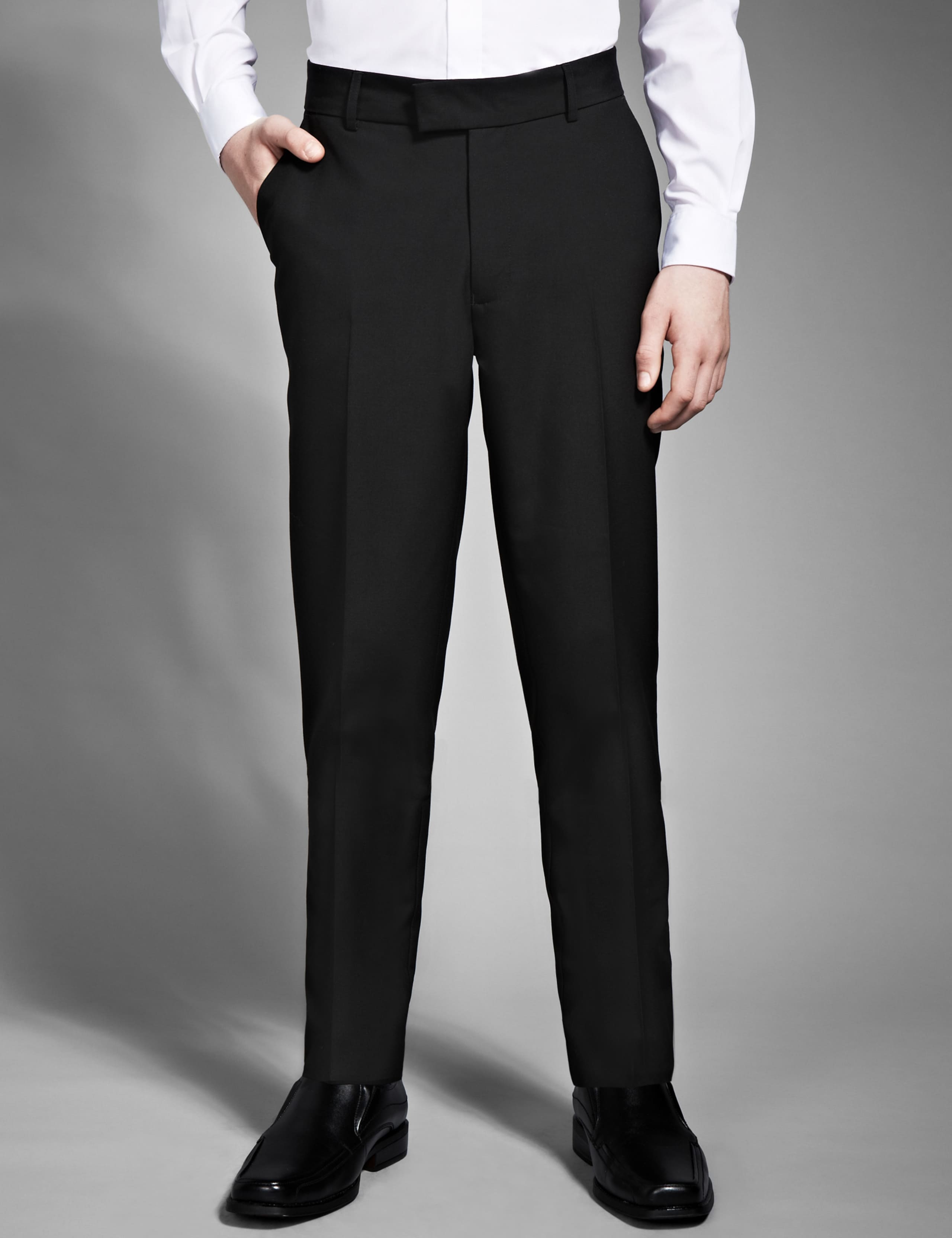 Boys' Skinny Fit Flat Front Trousers with Stormwear+™ (Older Boys) 1 of 6