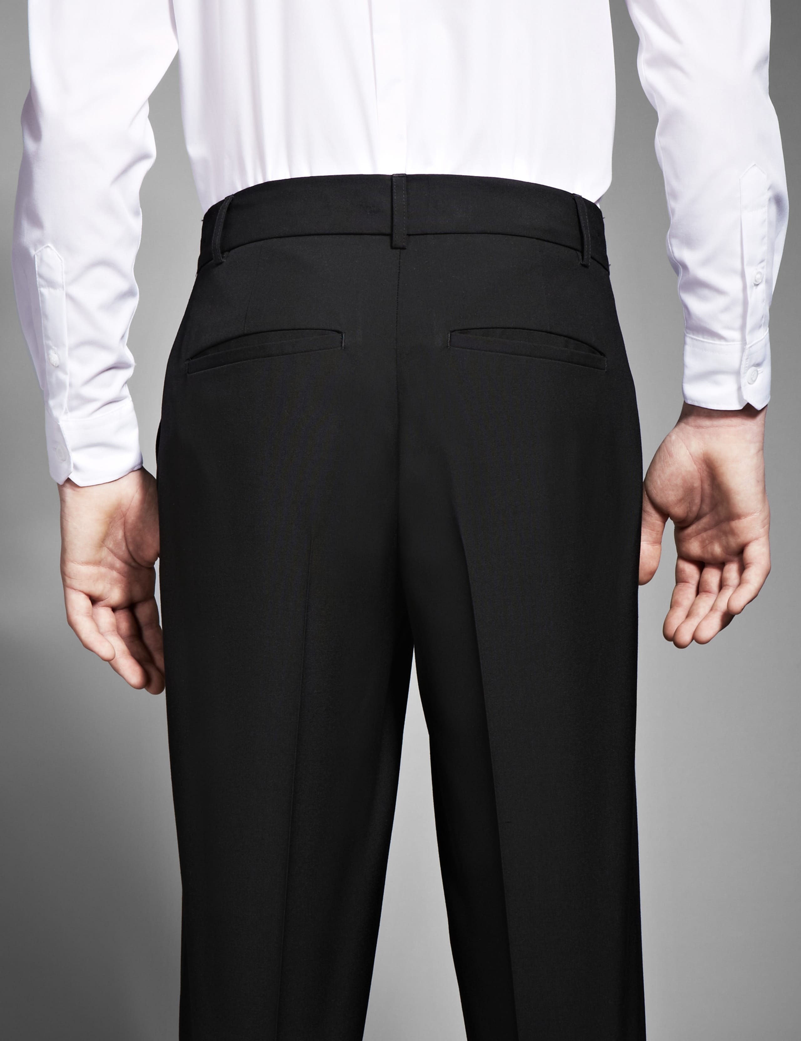 Boys' Skinny Fit Flat Front Trousers with Stormwear+™ (Older Boys) 4 of 6