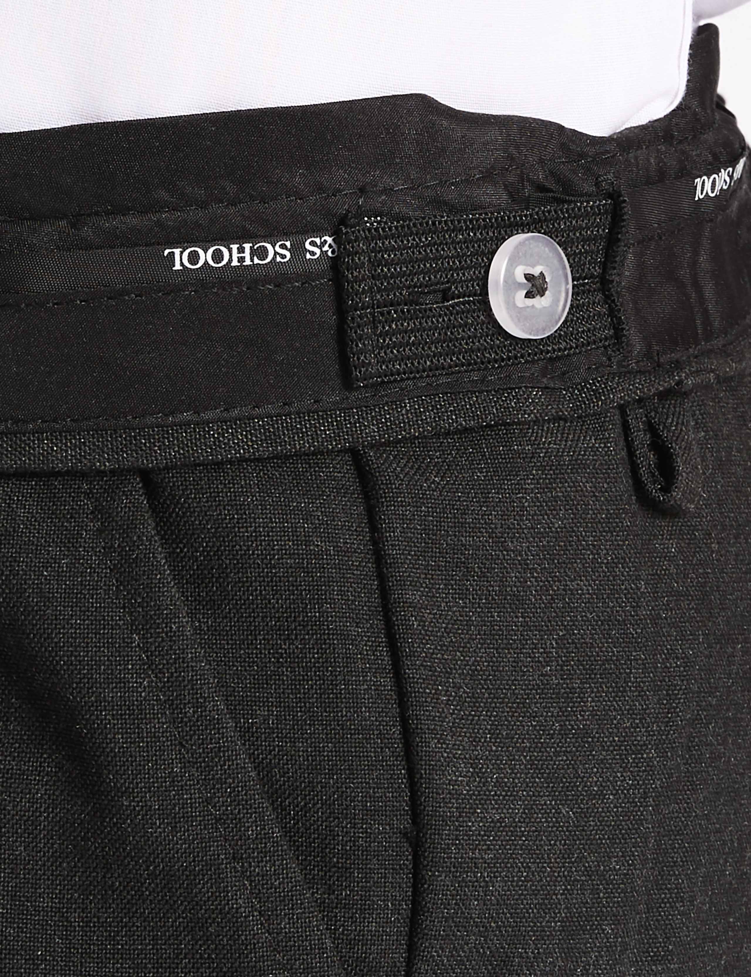 Boys' Skinny Leg Regular Fit School Trousers 5 of 5