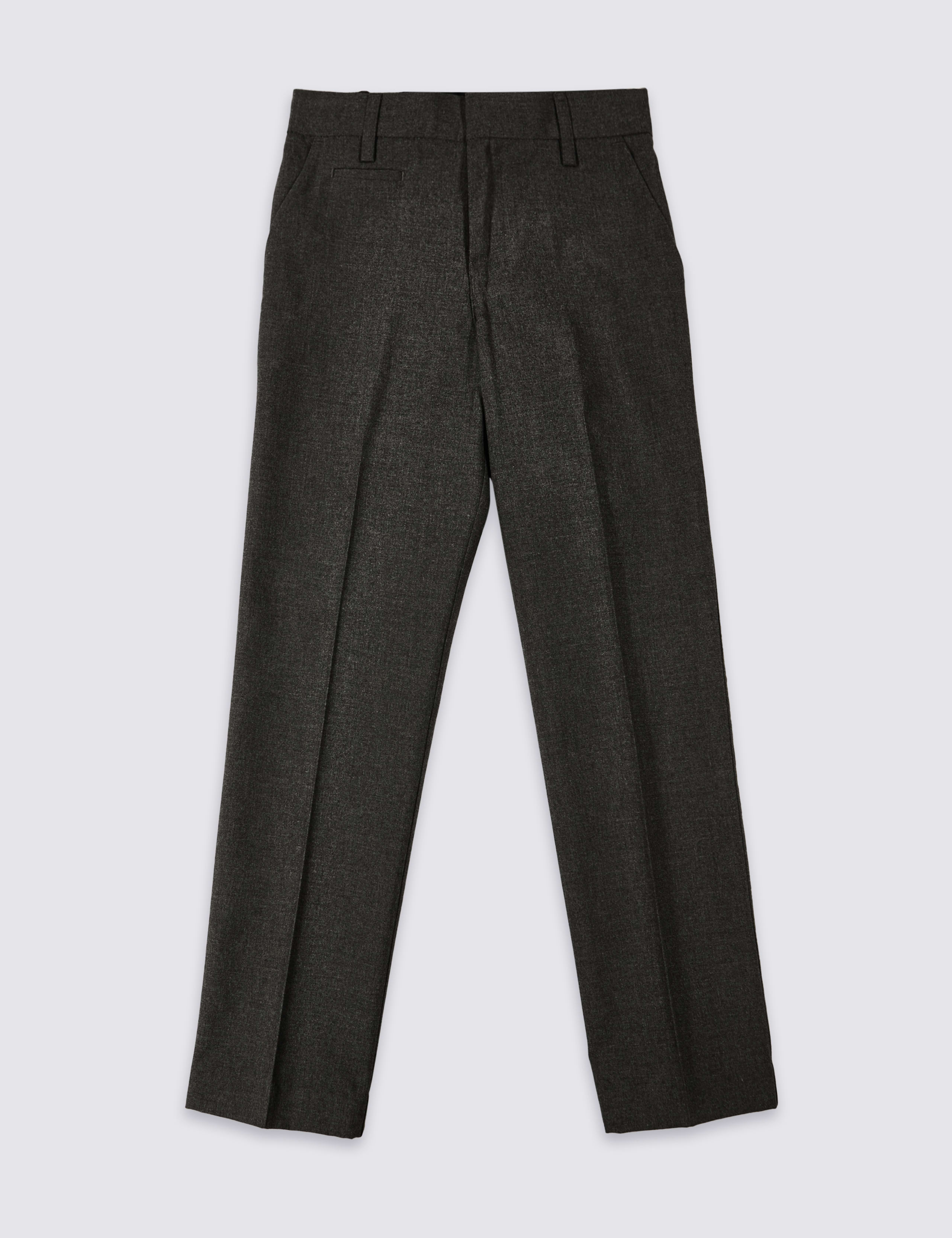 Boys' Slim Leg Slim Fit School Trousers 2 of 6