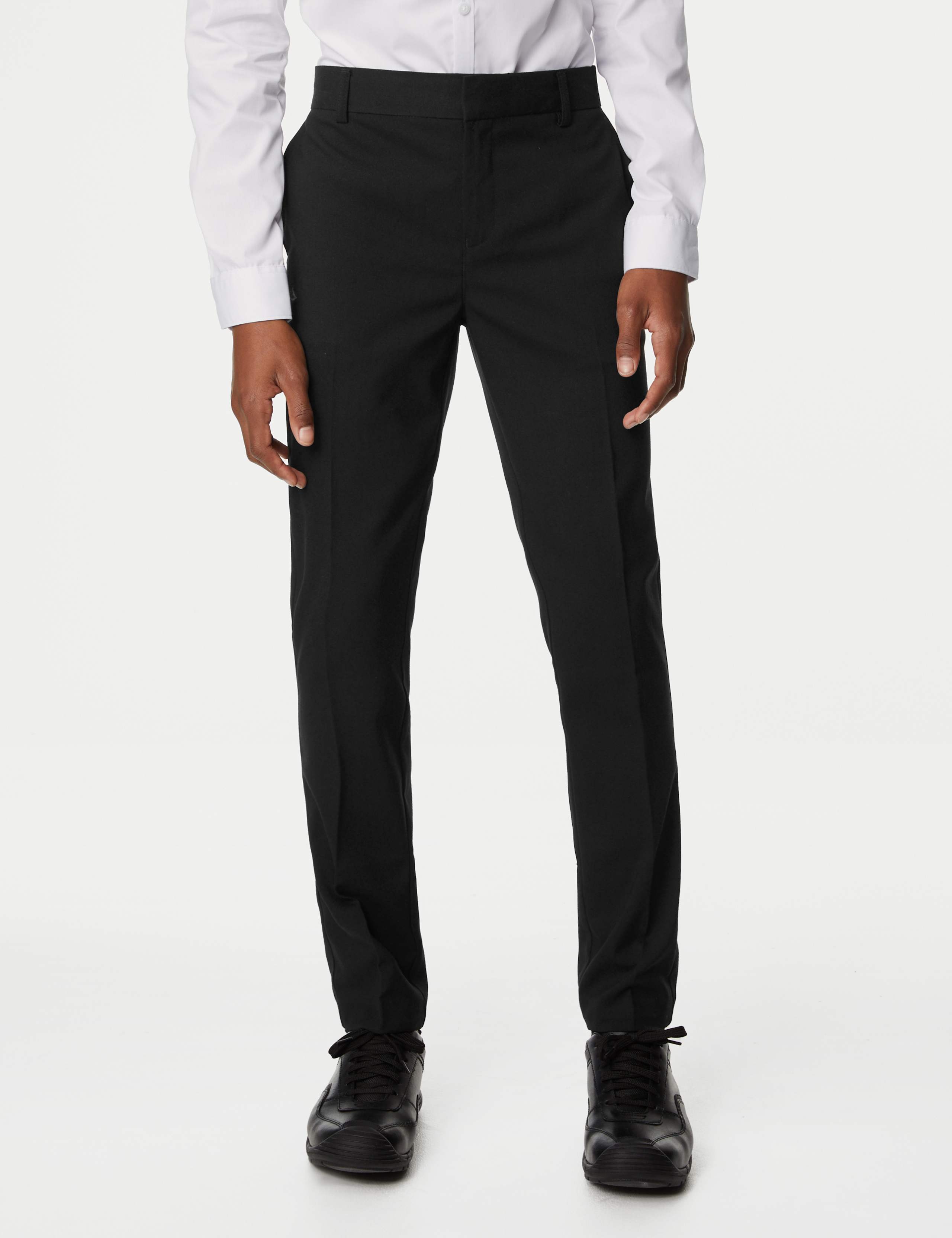 Boys' Super Skinny Longer Length School Trousers (2-18 Yrs) 3 of 5