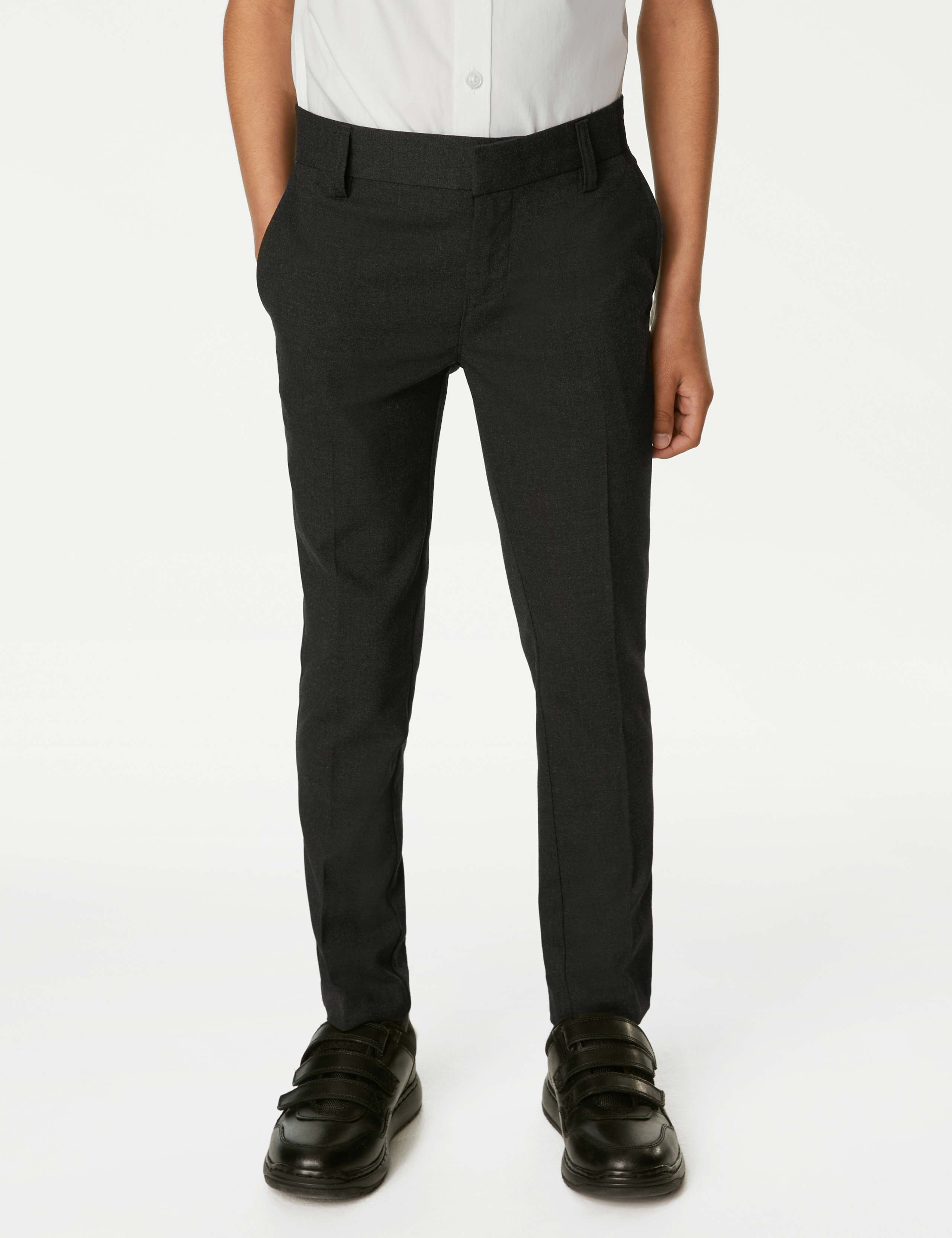 Boys' Super Skinny Leg School Trousers (2-18 Yrs) 3 of 4
