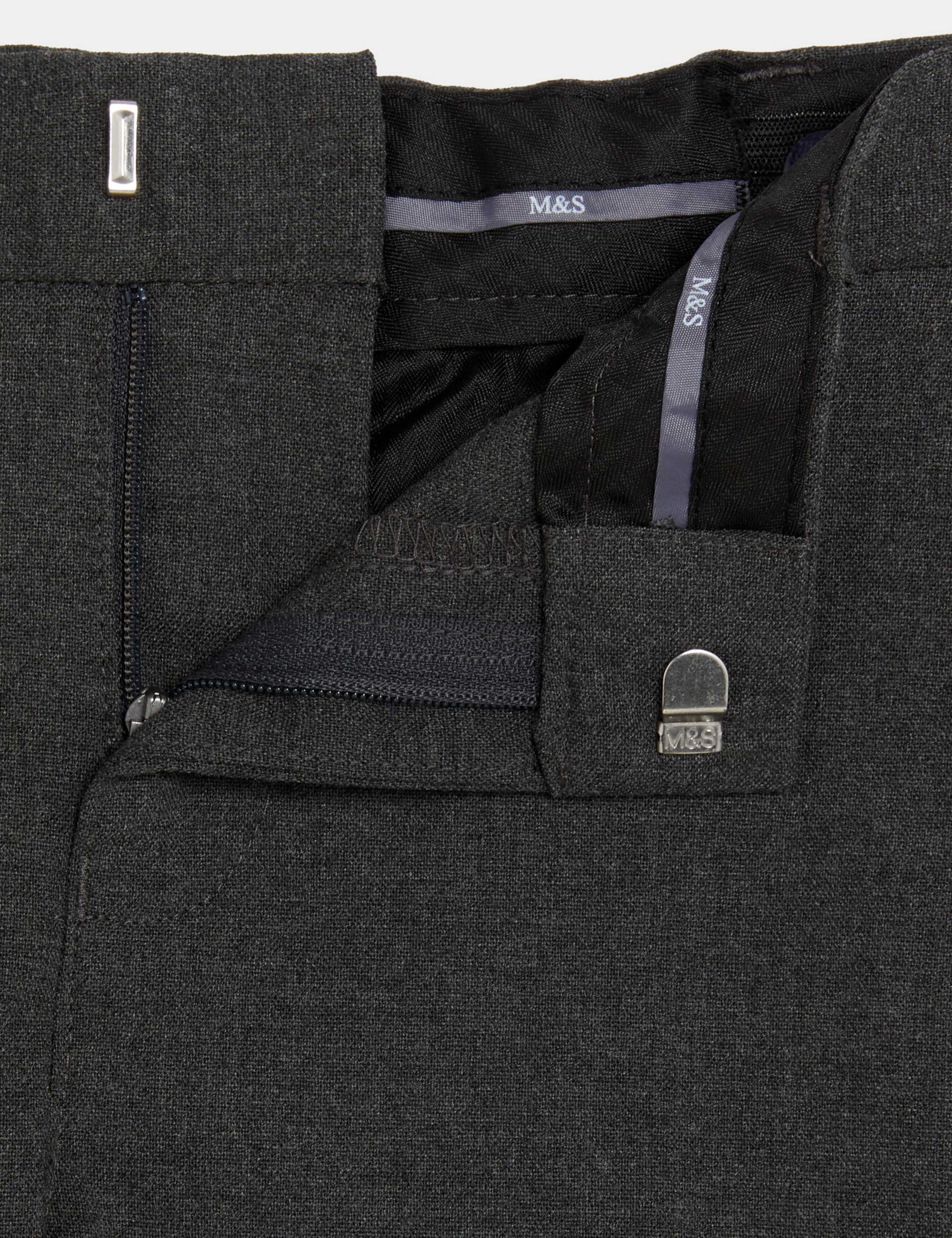 Boys' Skinny Leg School Trousers (2-18 Yrs) 5 of 5