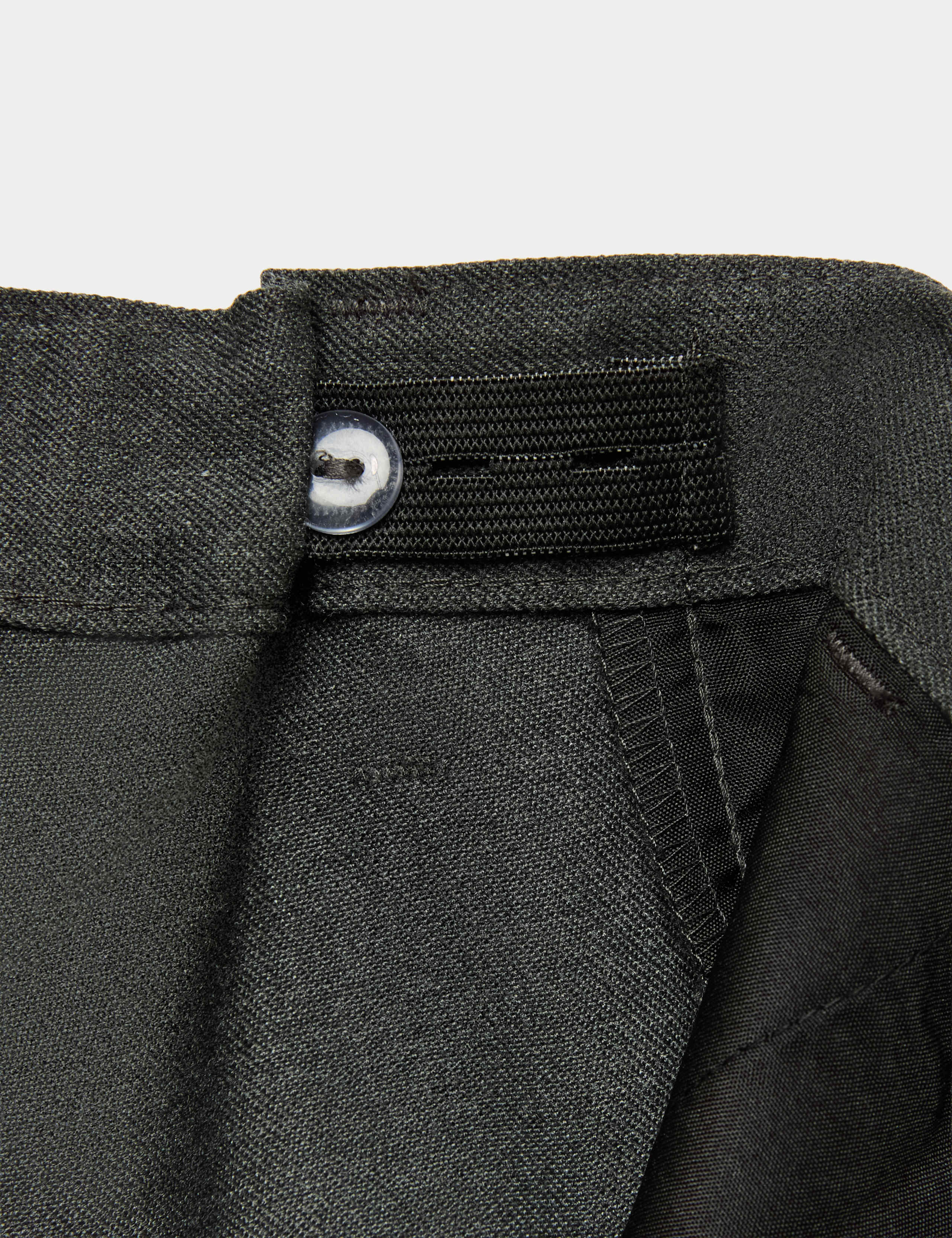 2 Pack Boys' Slim Leg School Trousers (2-18 Yrs) 2 of 2