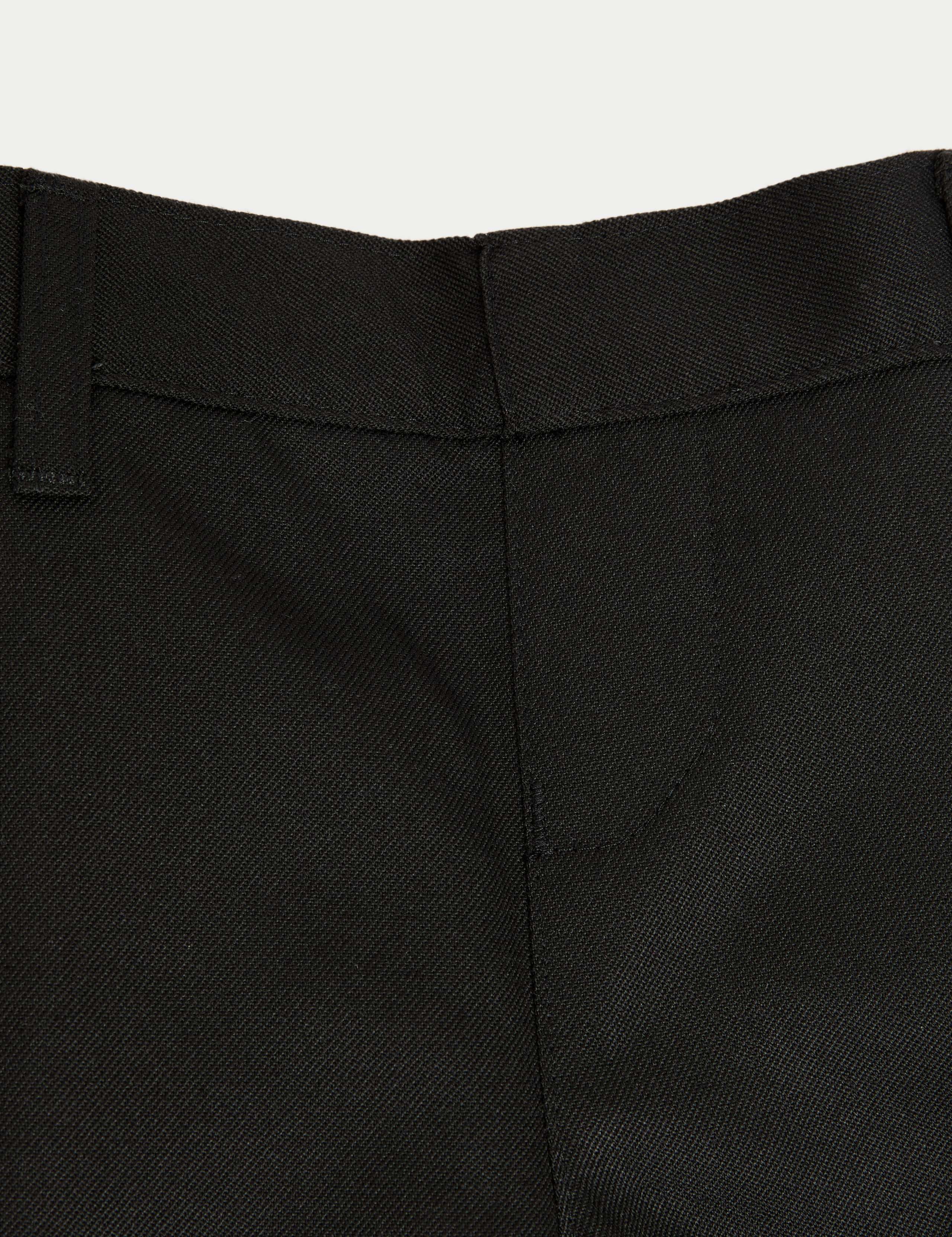 2 Pack Boys' Skinny Leg School Trousers (2-18 Yrs) 2 of 2