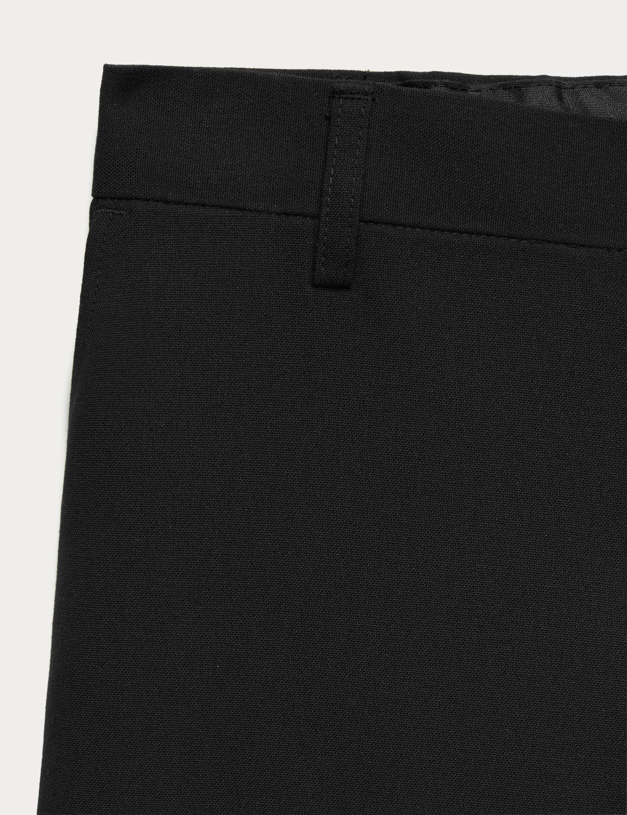 2 Pack Boys' Longer Length School Trousers (9-18 Yrs) 2 of 2