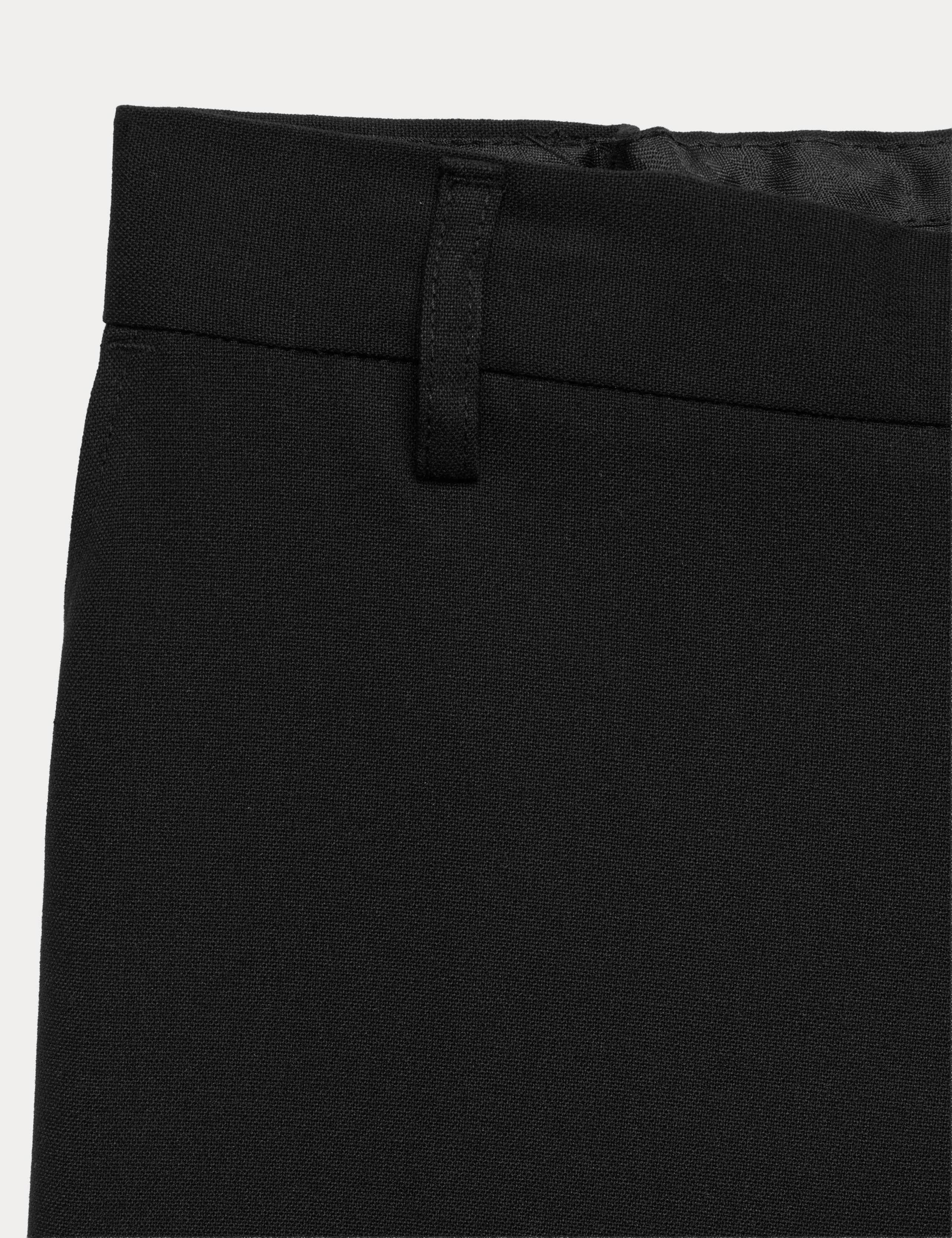 2 Pack Boys' Slim Leg Stretch Trousers (9-18 Yrs) 2 of 2