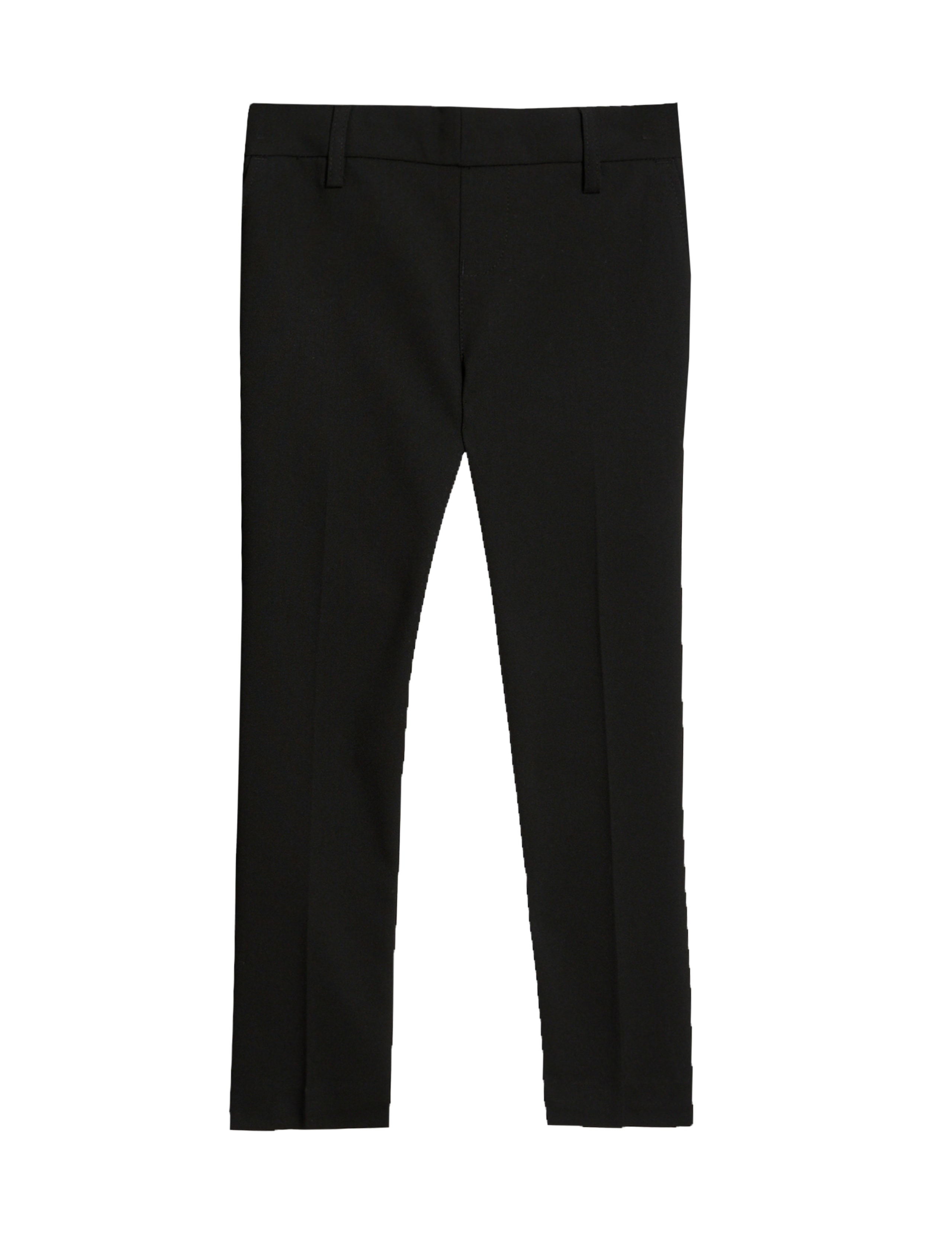 2 Pack Boys' Skinny Leg Regular Fit School Trousers (2-18 Yrs) 2 of 3