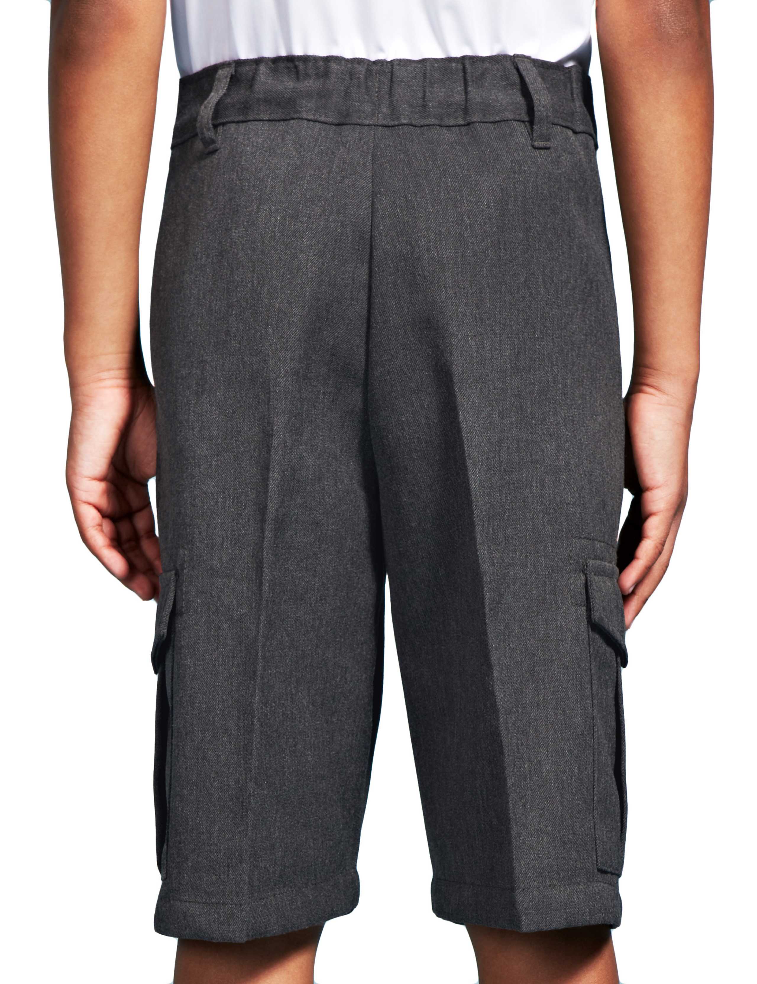 Boys' Crease Resistant Stain Resistance™ Cargo Shorts with Triple Action Stormwear™ 3 of 5