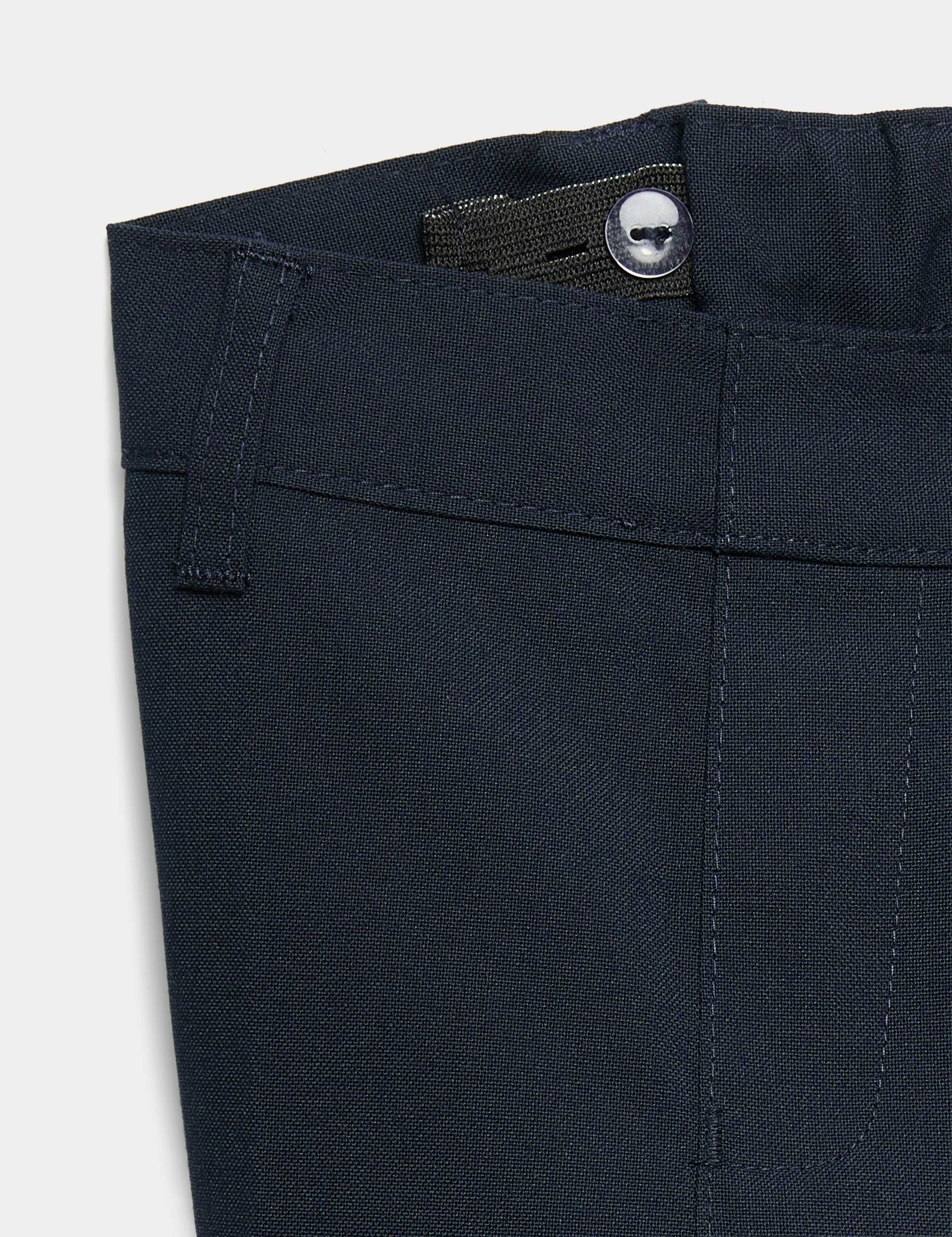 2 Pack Boys' Slim Leg School Shorts (2-14 Yrs) 2 of 2