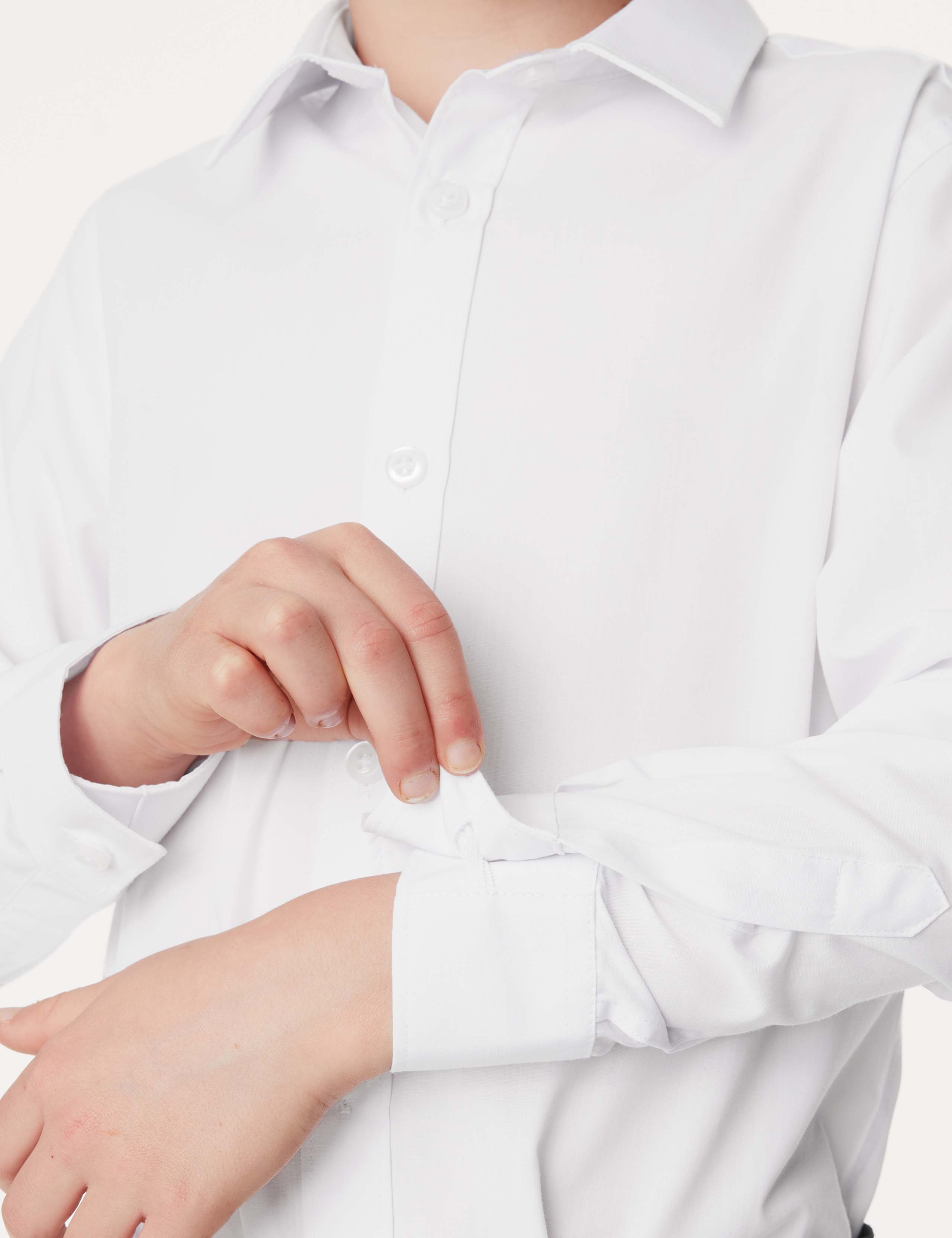 3pk Boys' Easy Iron School Shirts (2-16 Yrs) 6 of 6