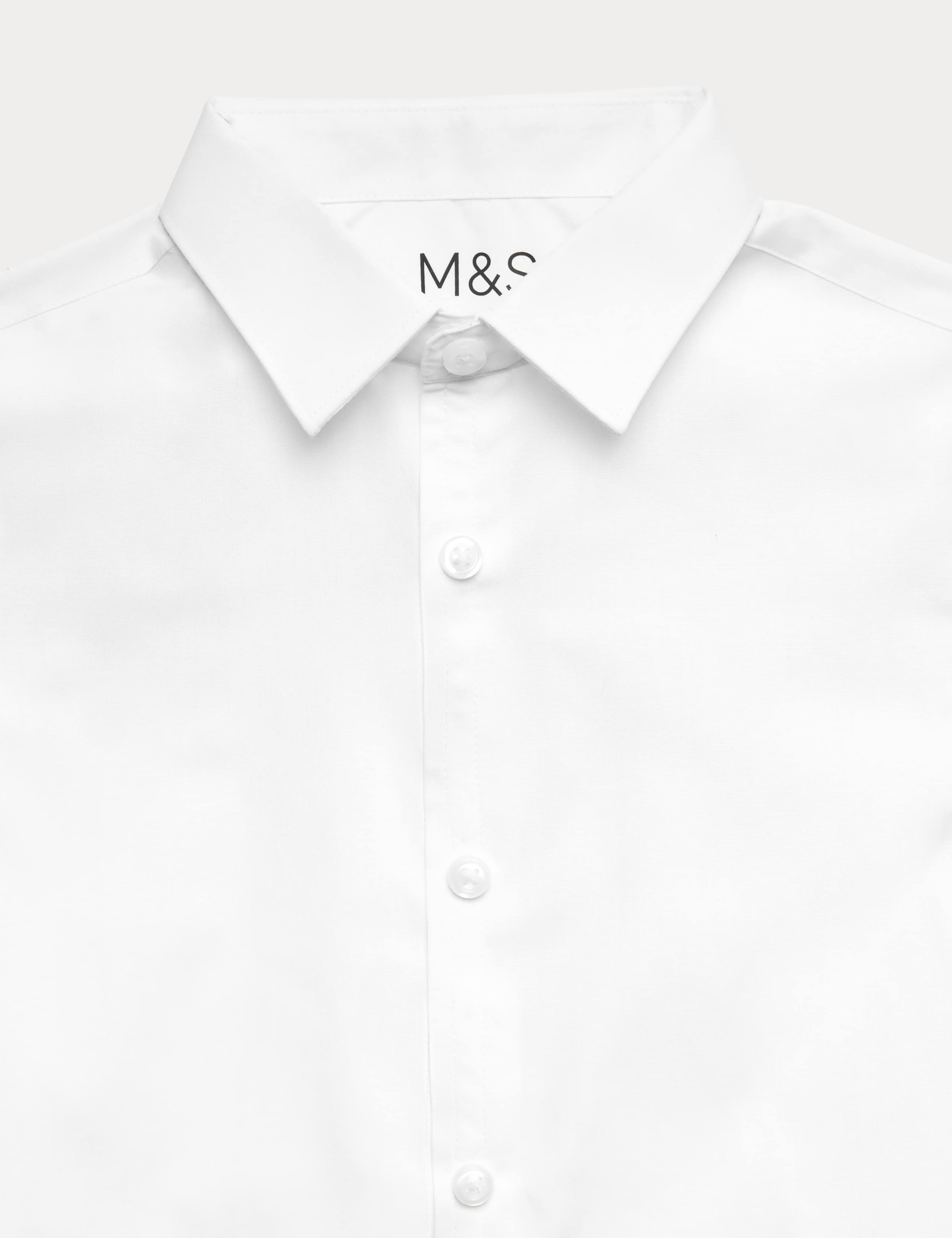3 Pack Boys' Easy Dressing Easy Iron School Shirts (3-18 Yrs) 2 of 2