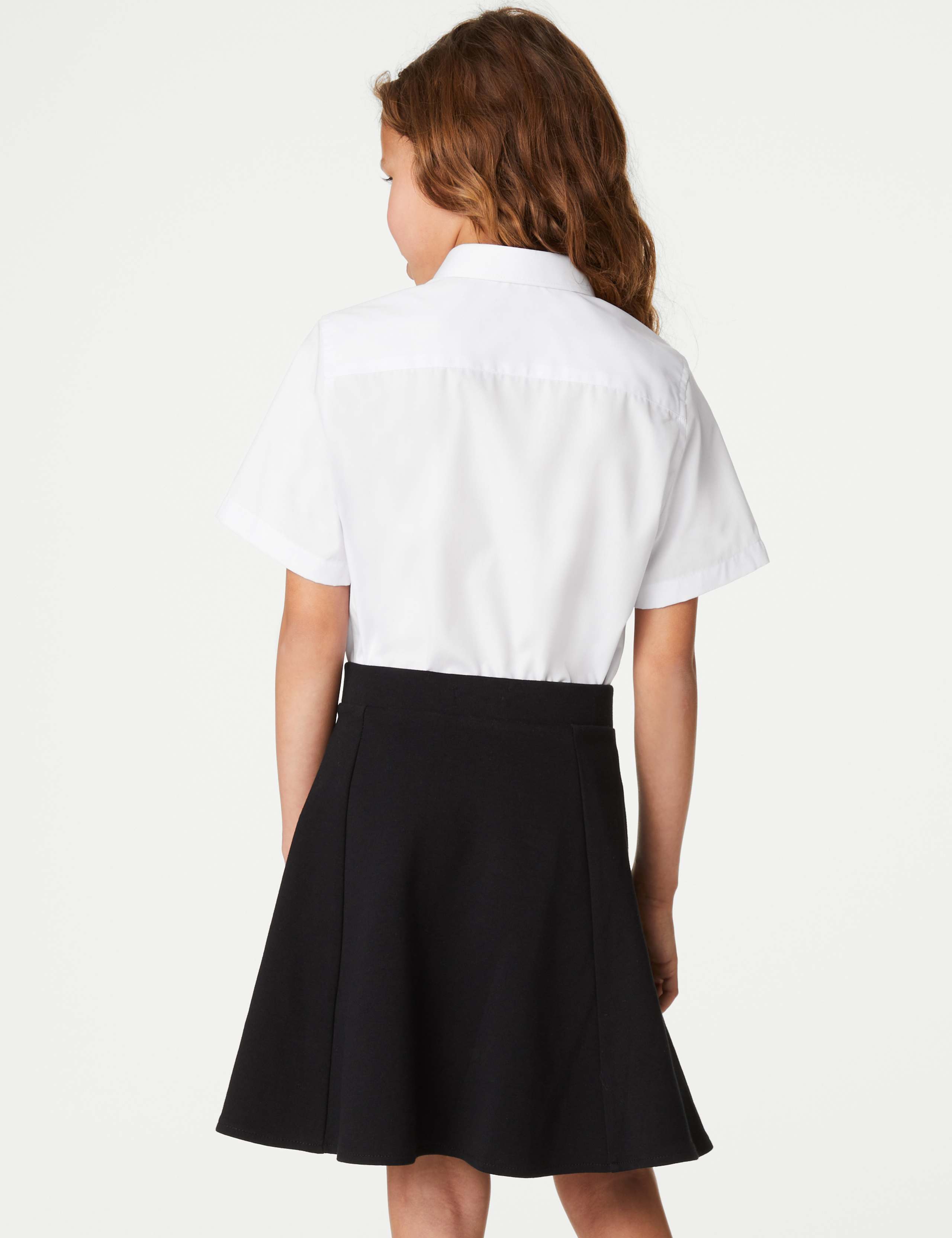 2 Pack Girls' Non-Iron School Shirts (2-18 Yrs) 3 of 3