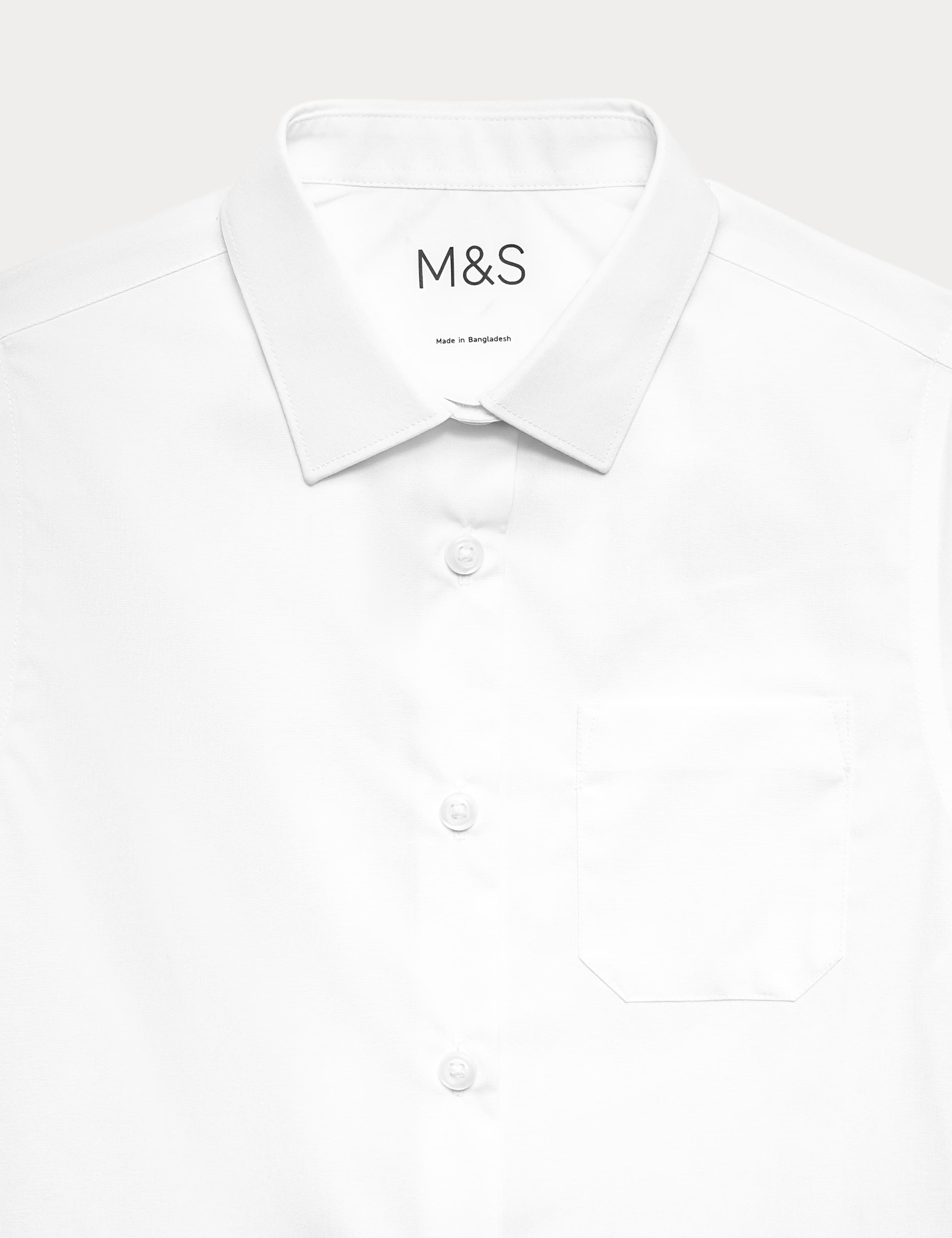 2 Pack Girls' Non-Iron School Shirts (2-18 Yrs) 3 of 3