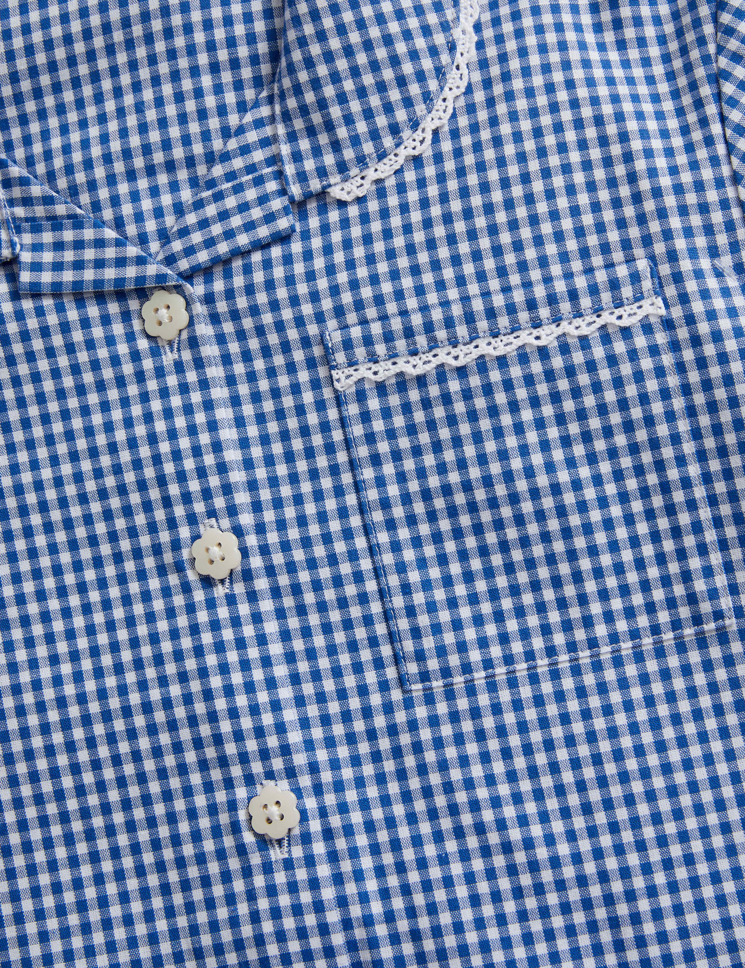 2 Pack Girls' Cotton Plus Fit School Dresses (4-14 Yrs) 6 of 6