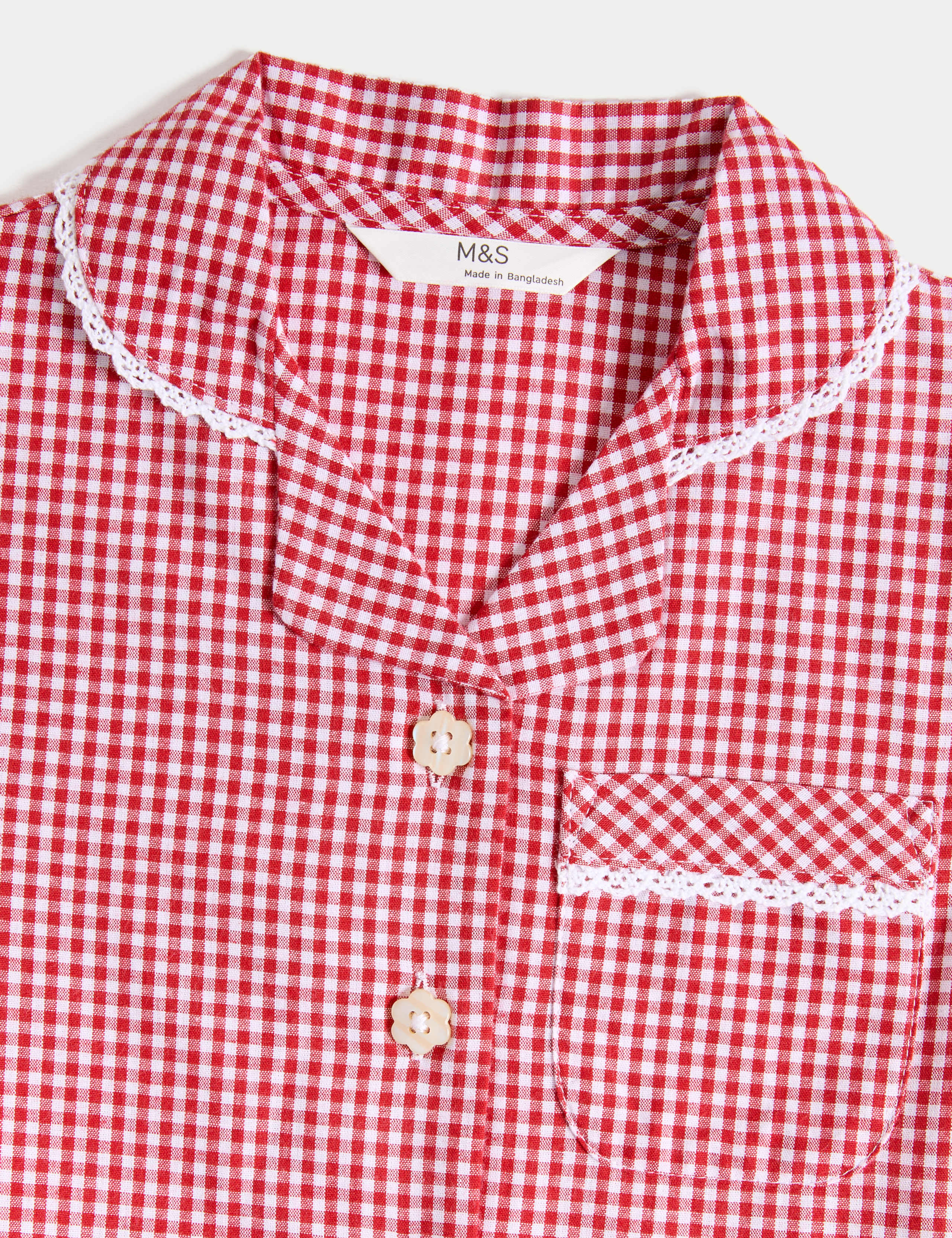 2 Pack Girls' Cotton Rich School Dresses (2-14 Yrs) 2 of 2