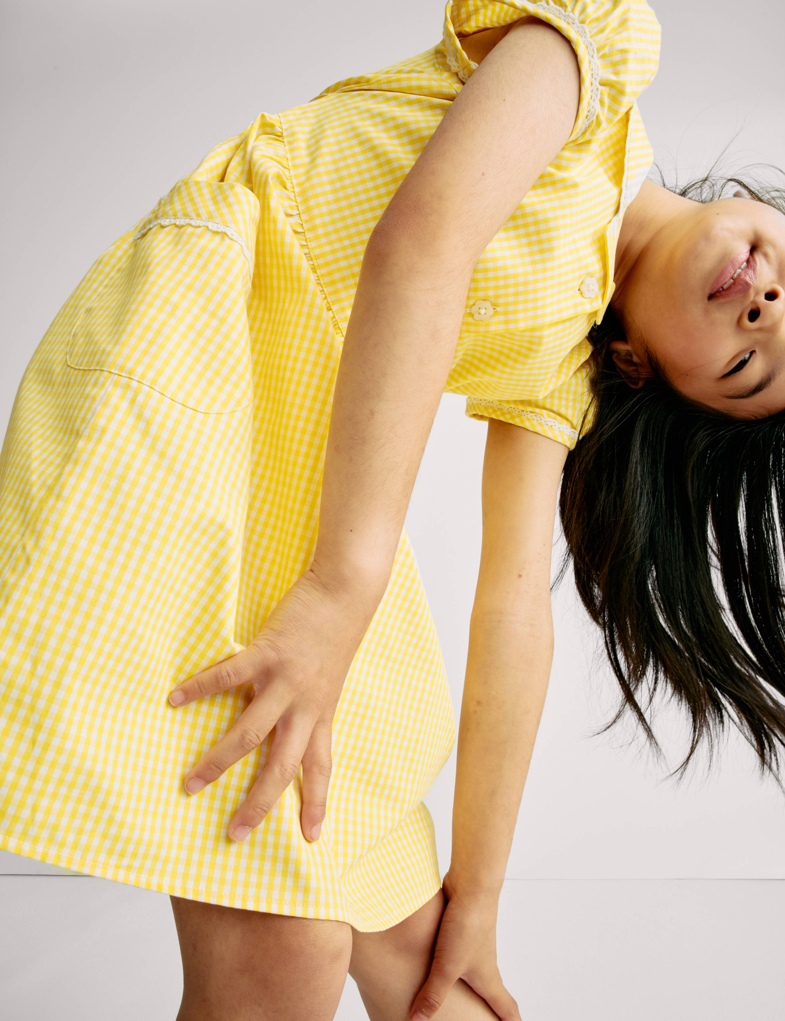 Pure Cotton Gingham School Dress (2-14 Yrs) 5 of 7