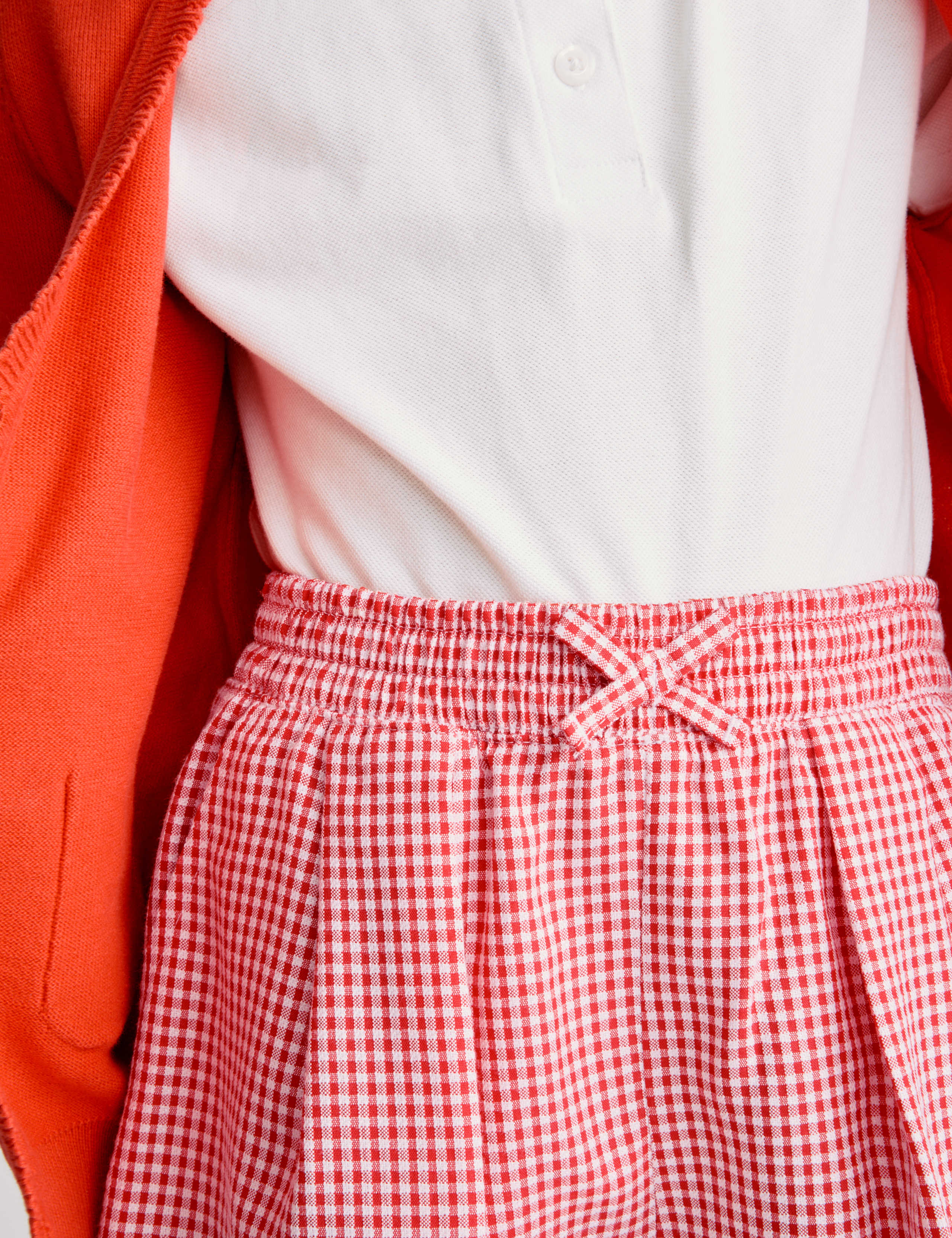 Girls' Gingham School Shorts (3-14 Yrs) 4 of 6