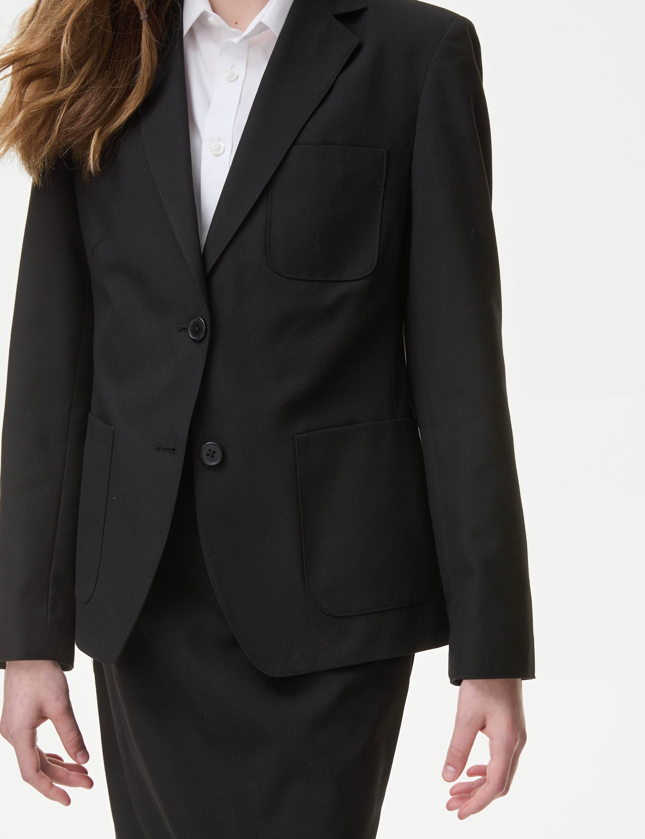 Senior Girls Regular Fit School Blazer (9-18 Yrs) 4 of 6