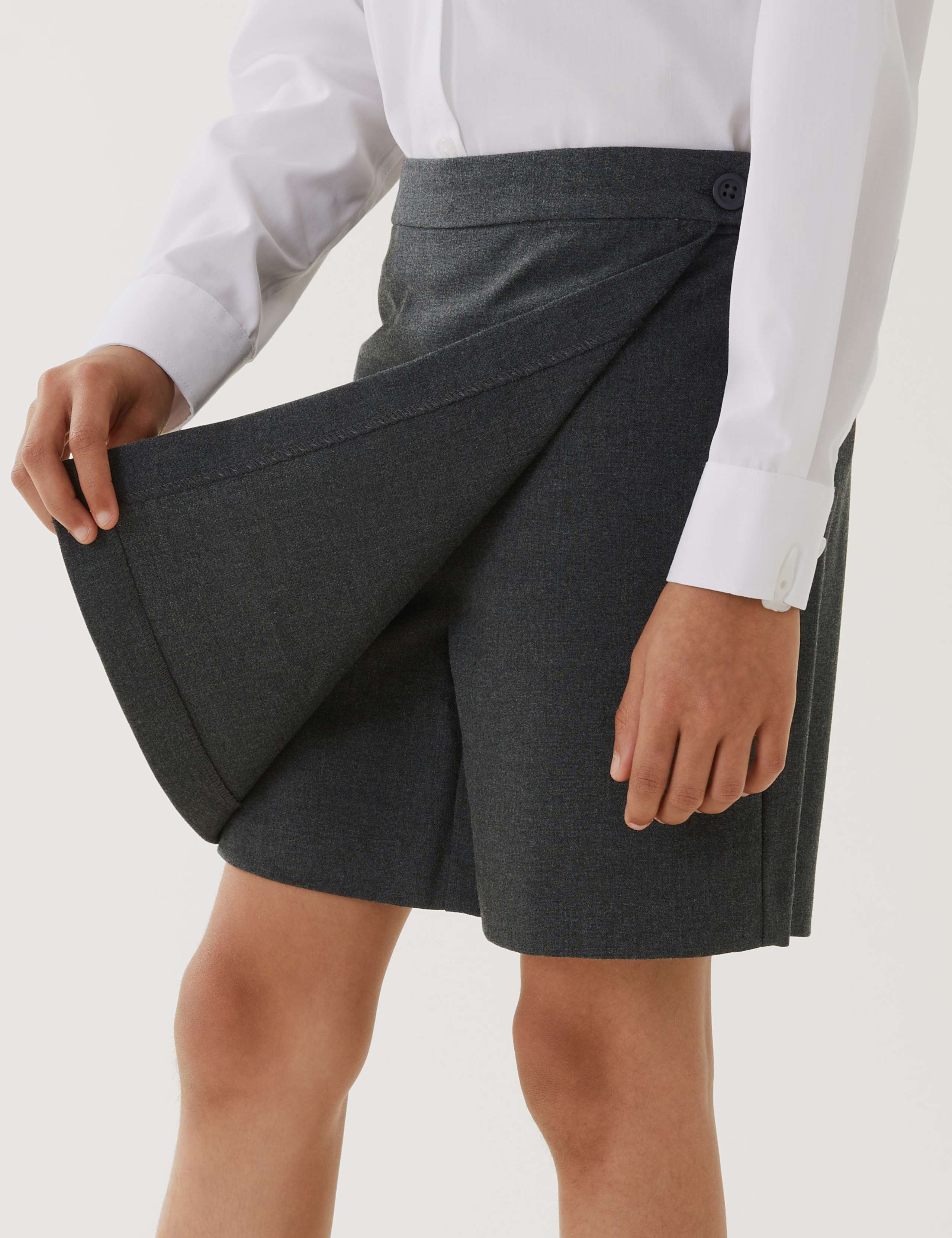 Girls' Regular Fit School Skort (2-18 Yrs) 3 of 5
