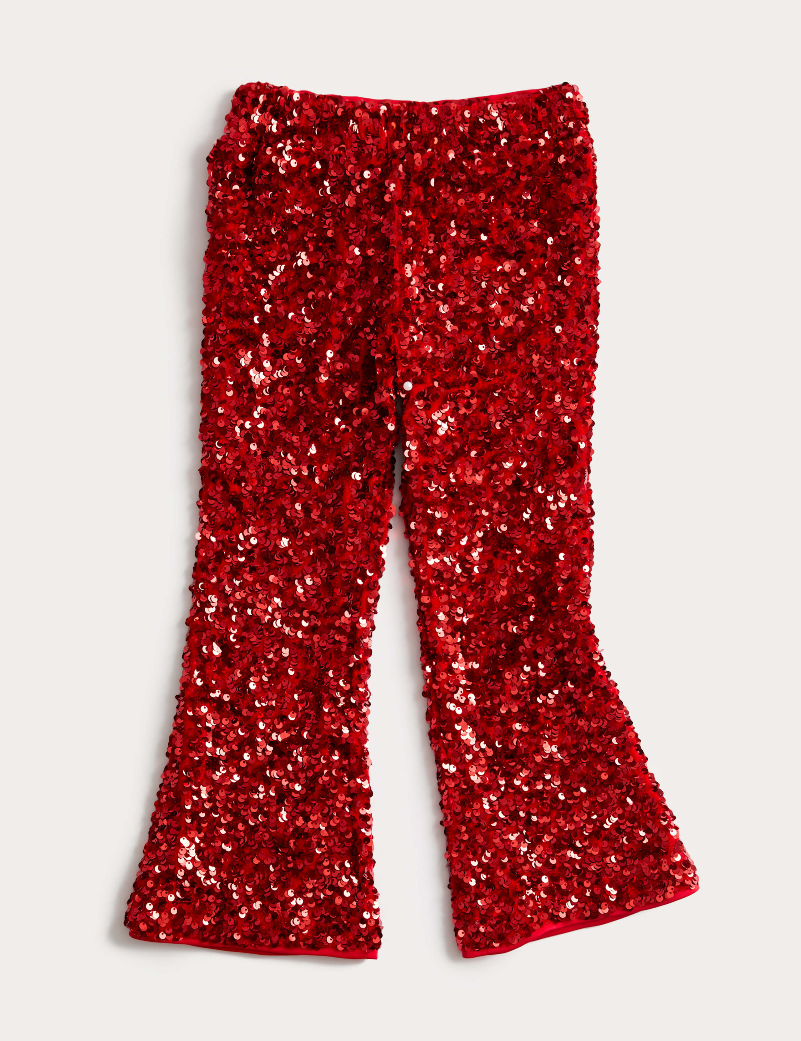 Flared Sequin Trousers (2-10 Years) 1 of 2