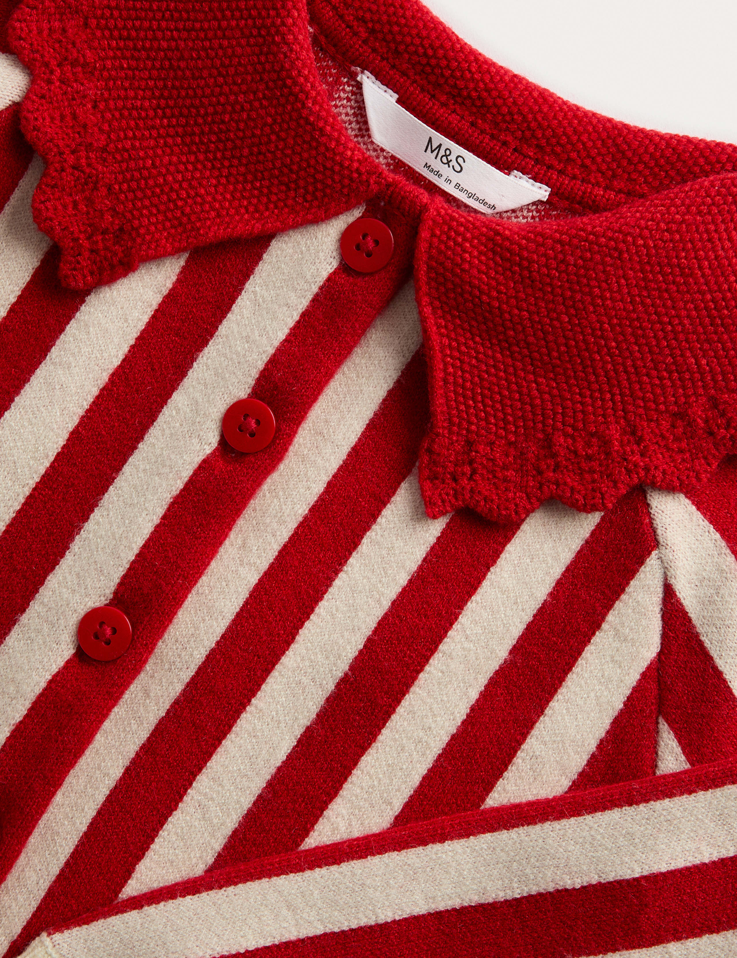 Candy Cane Cardigan (1-8 Yrs) 2 of 2