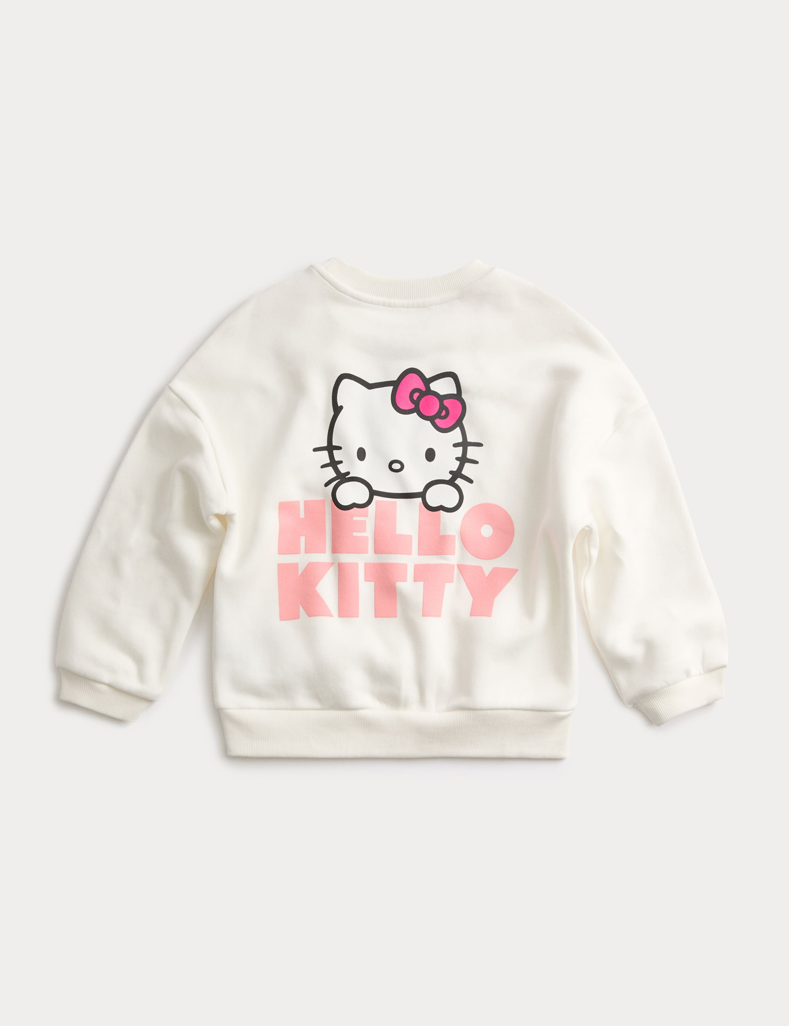 Cotton Rich Hello Kitty™ Sweatshirt (3-8 Yrs) 3 of 3