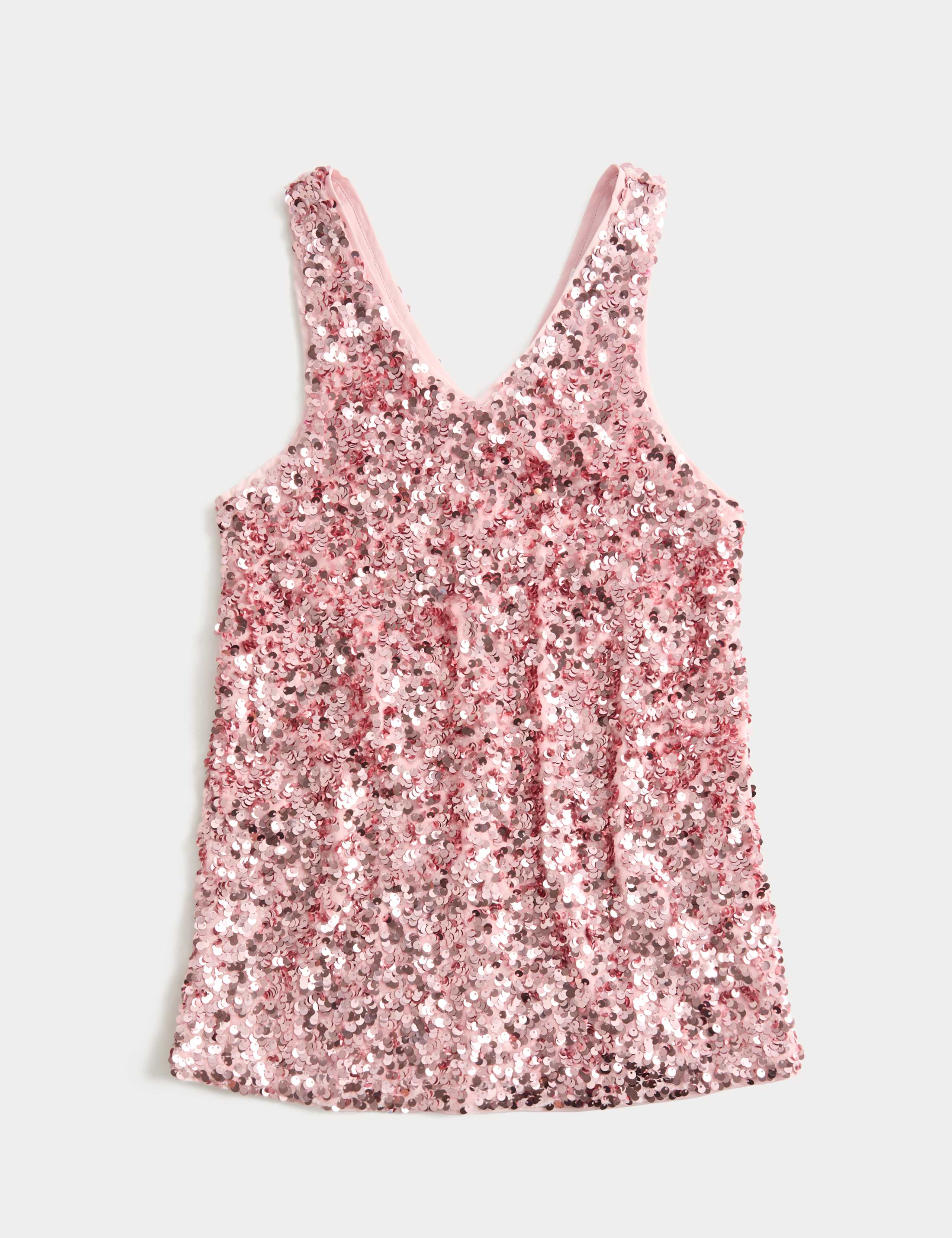 2 Piece Sequin Pinafore Outfit (2-10 Years) 2 of 3