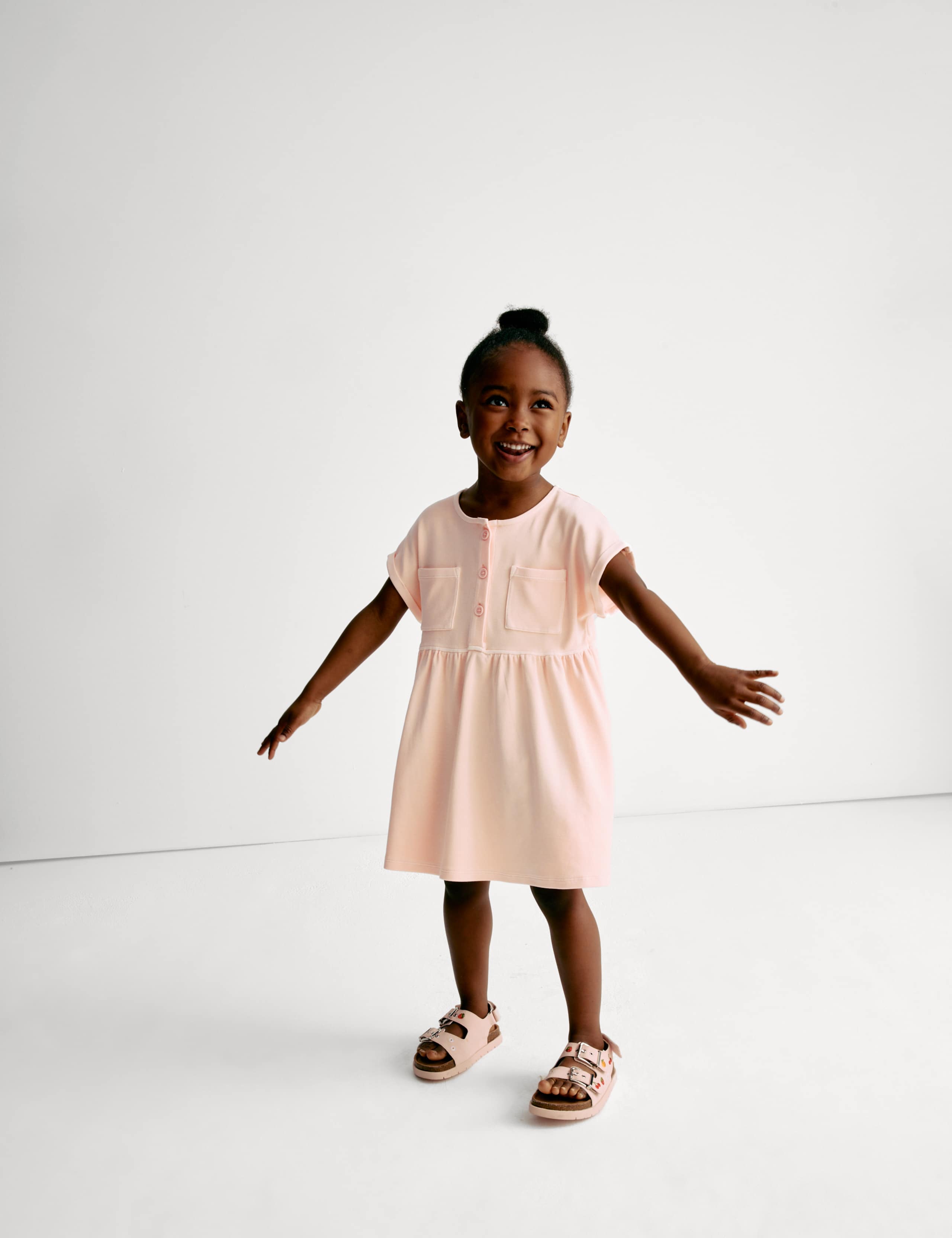 Cotton Rich Jersey Dress (2-8 Yrs) 3 of 8