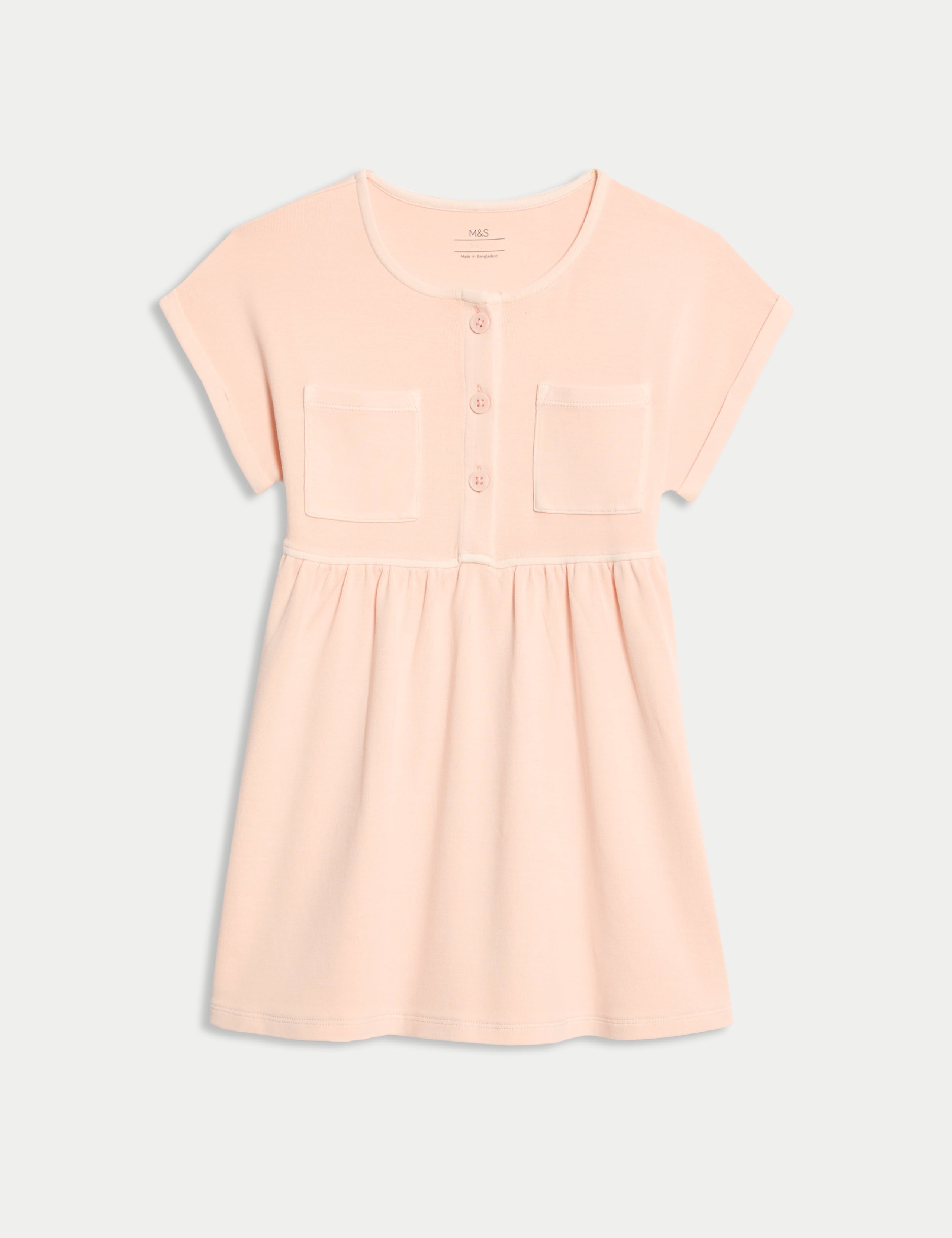 Cotton Rich Jersey Dress (2-8 Yrs) 2 of 8