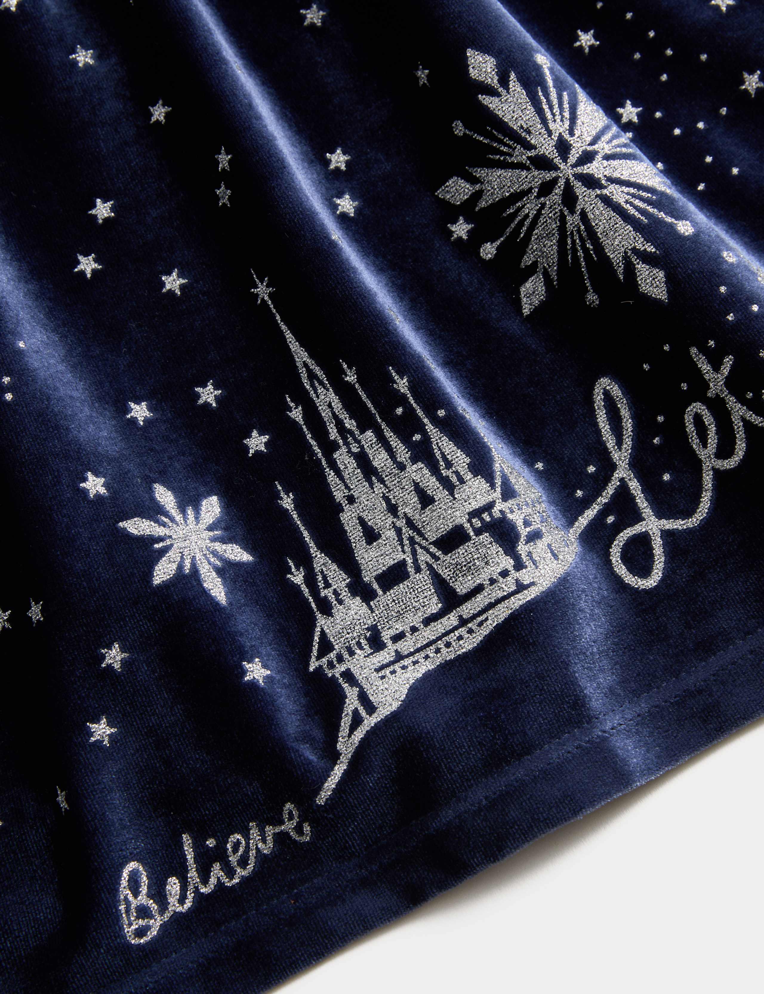 Frozen™ Velvet Dress (2-8 Yrs) 2 of 3