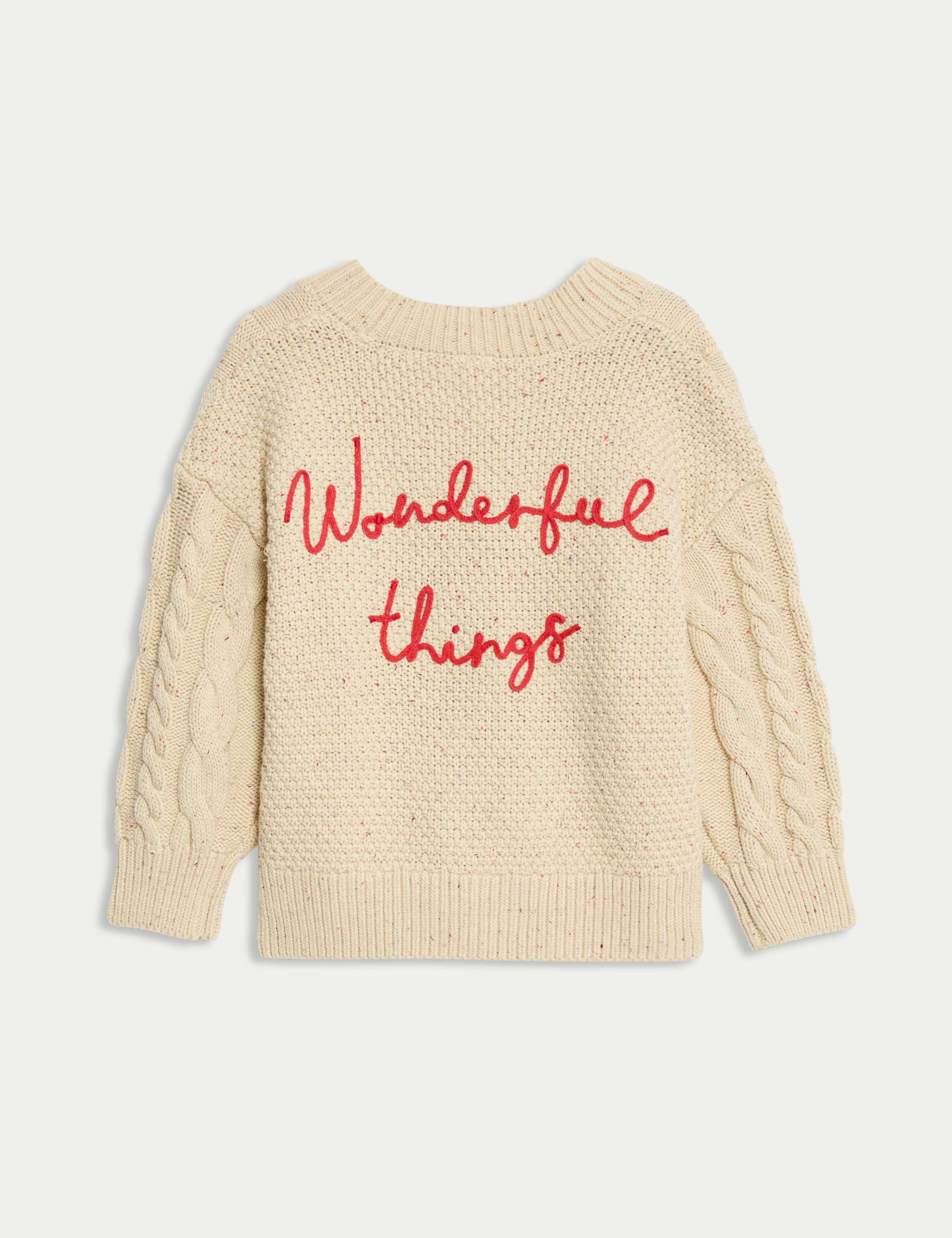 Pure Cotton Chunky Wonderful Cardigan (1-10 Yrs) 7 of 7