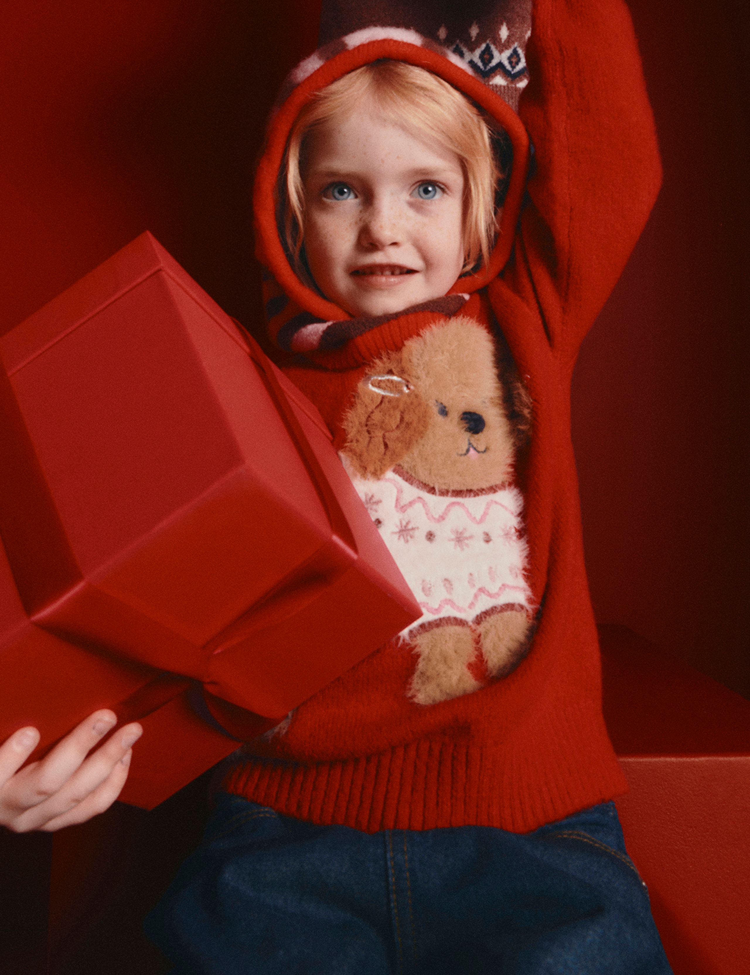 Animal Knitted Round Neck Jumper 1 of 4
