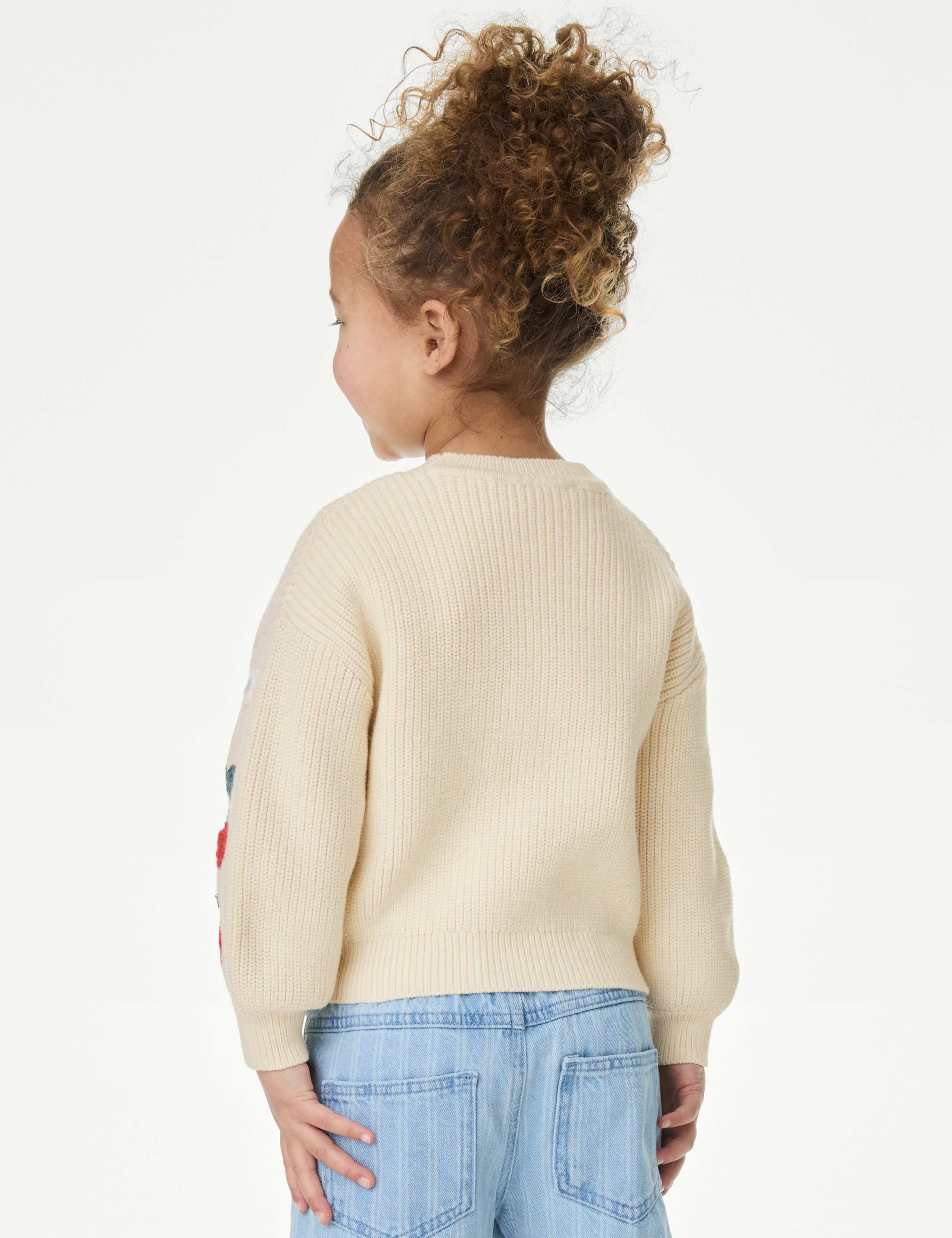 Cotton Blend Applique Fruit Jumper (12 Mths-10 Yrs) 4 of 4