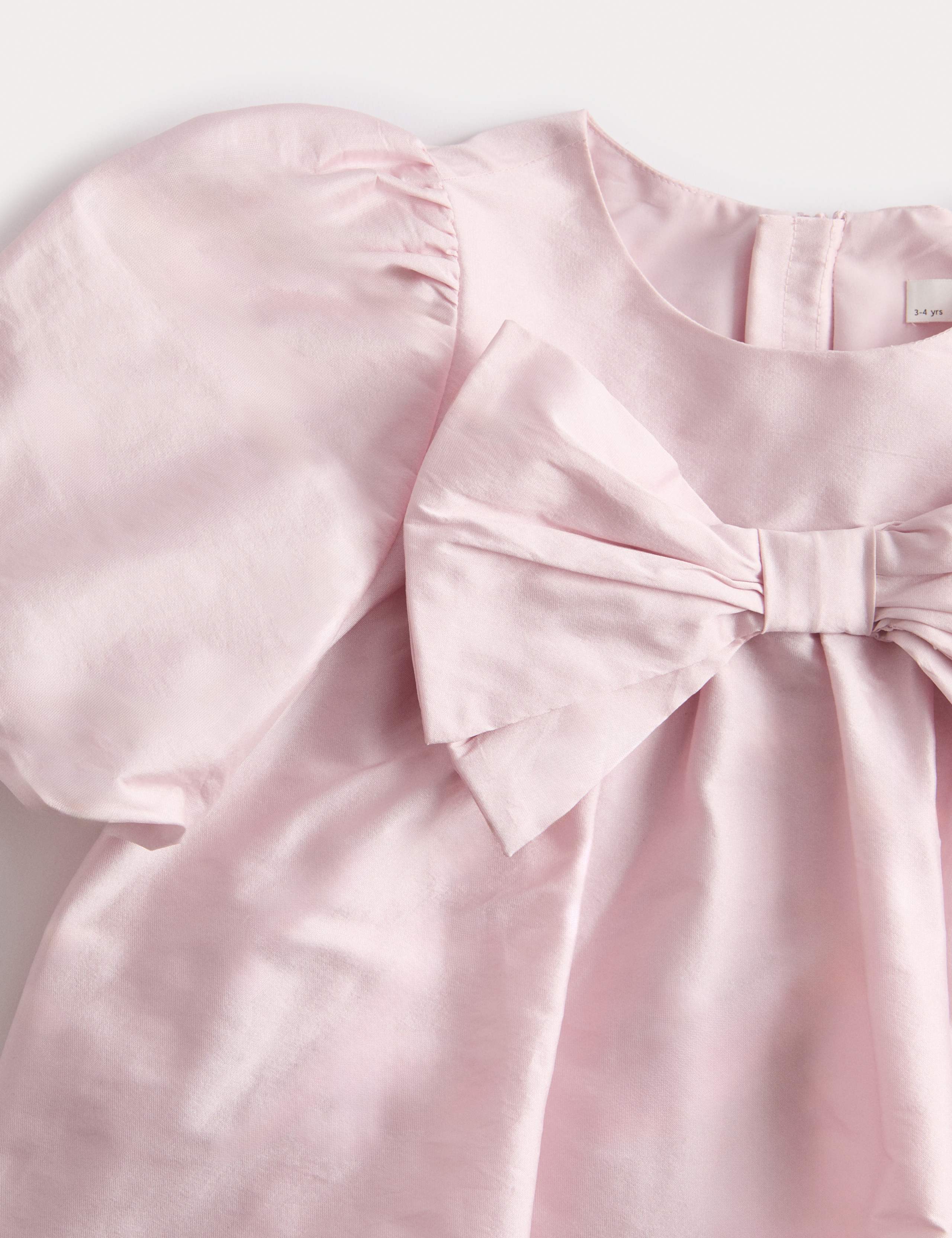 Bubble Hem Bow Dress (2-10 Yrs) 2 of 3