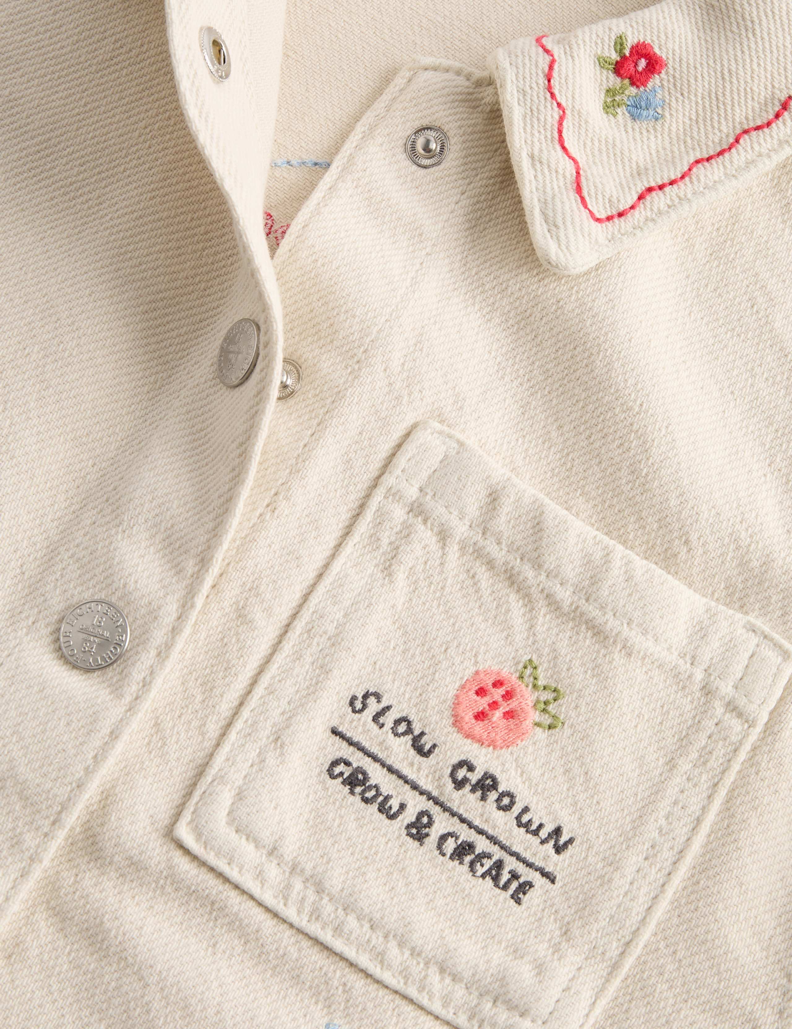 Embroidered Denim Jacket (1-8 Years) 8 of 9