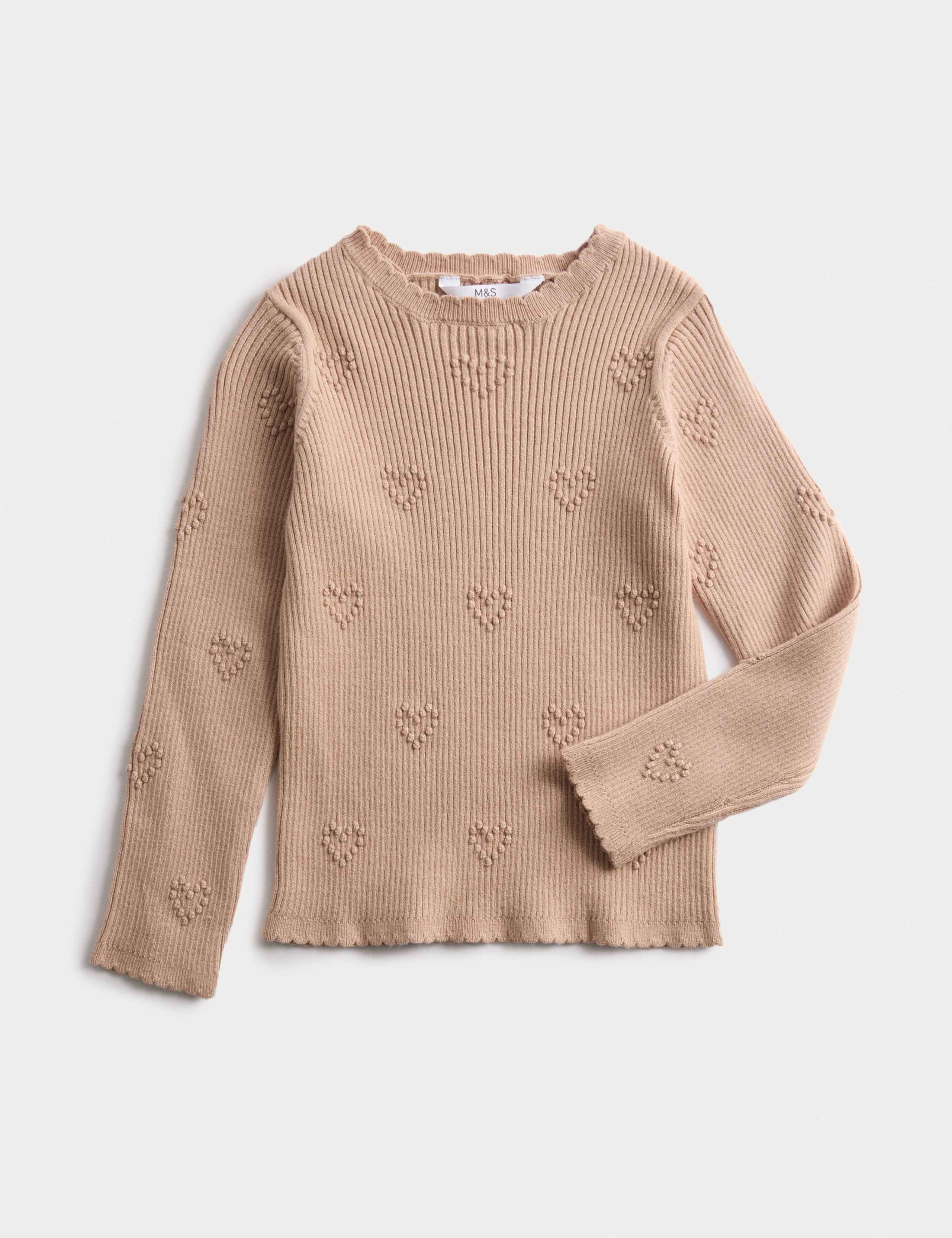 Heart Knitted Top (2-8 Yrs) 1 of 2