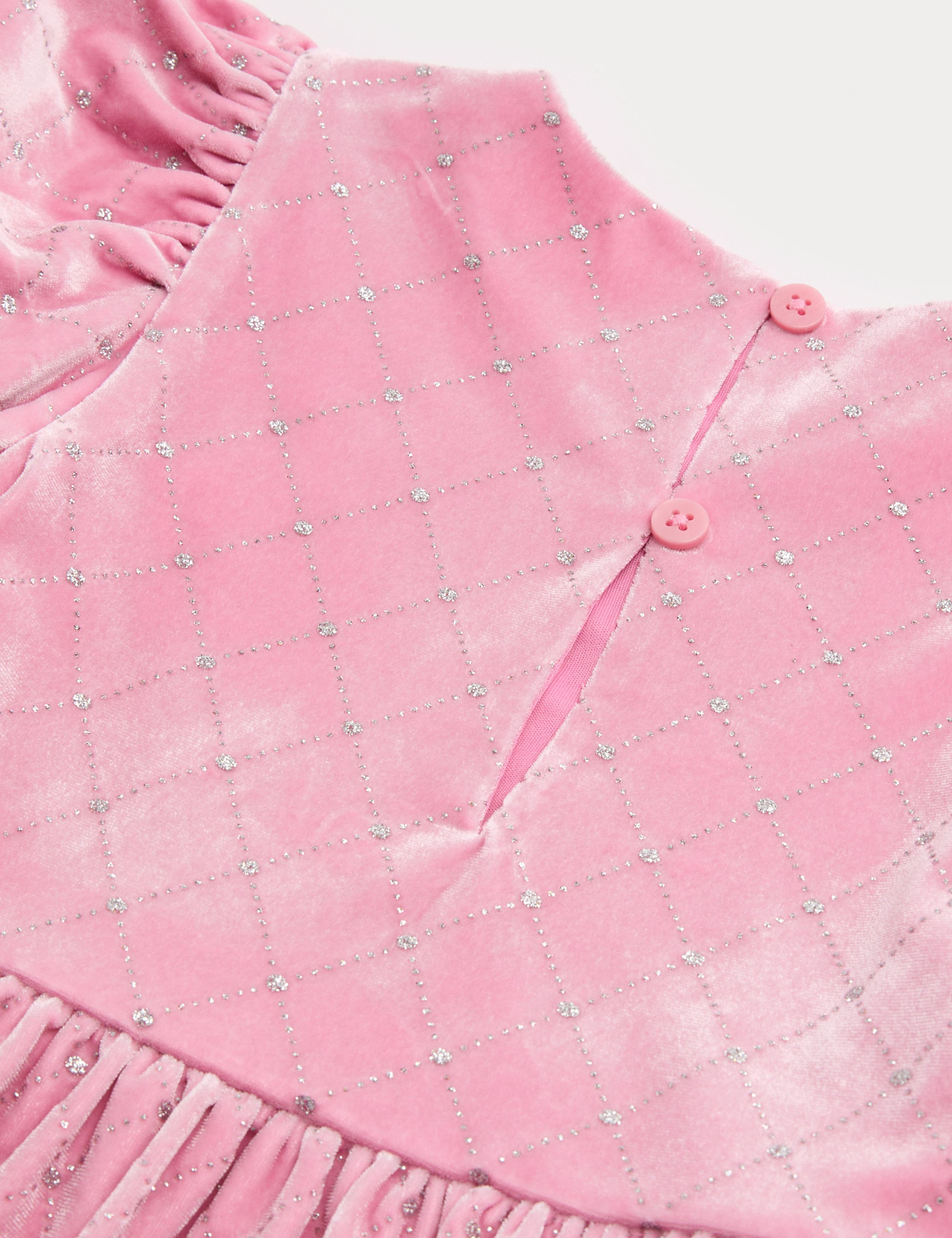 Velvet Glitter Dress (2-10 Yrs) 2 of 2