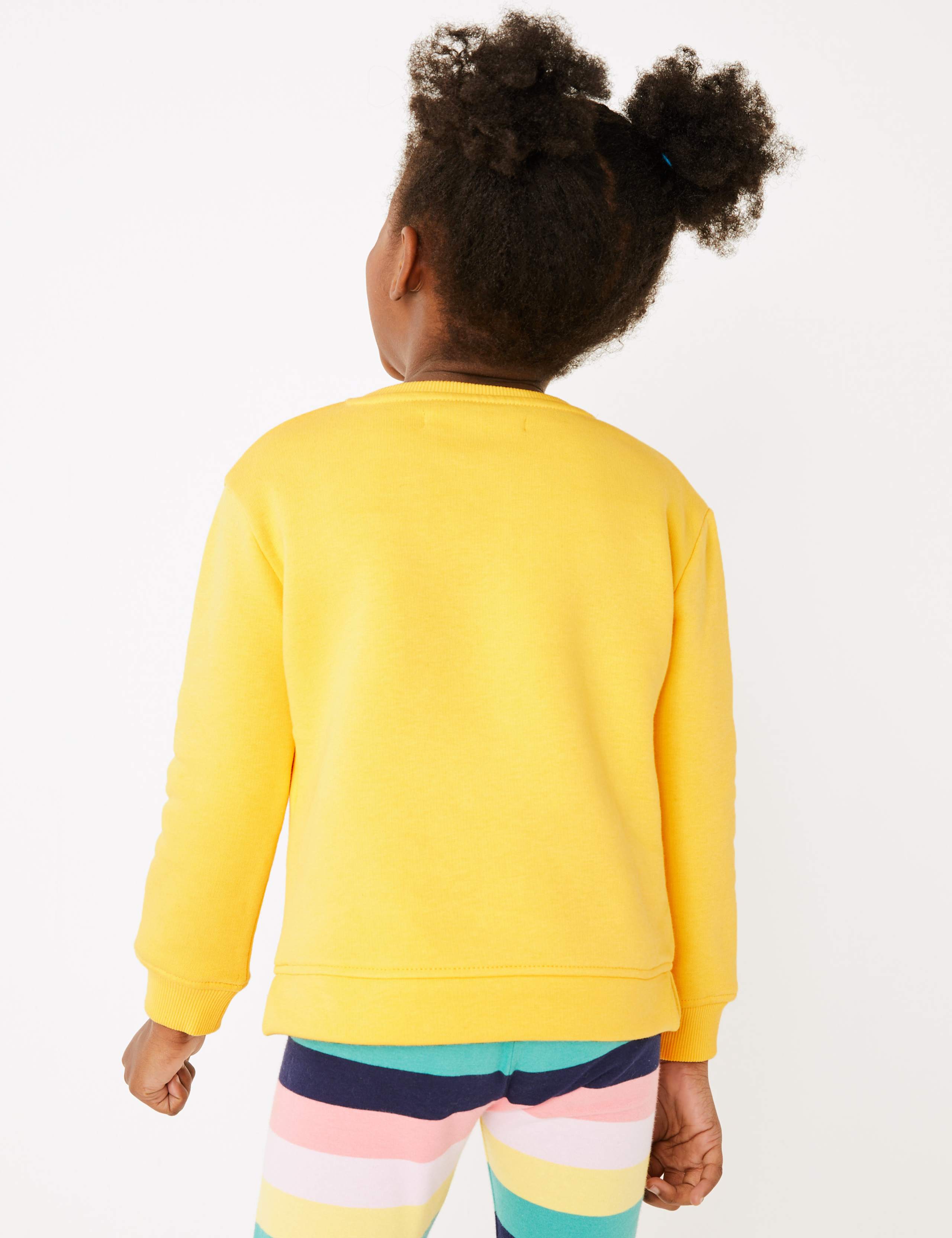 Cotton Rich Elephant Print Sweatshirt (2-7 Years) 4 of 4