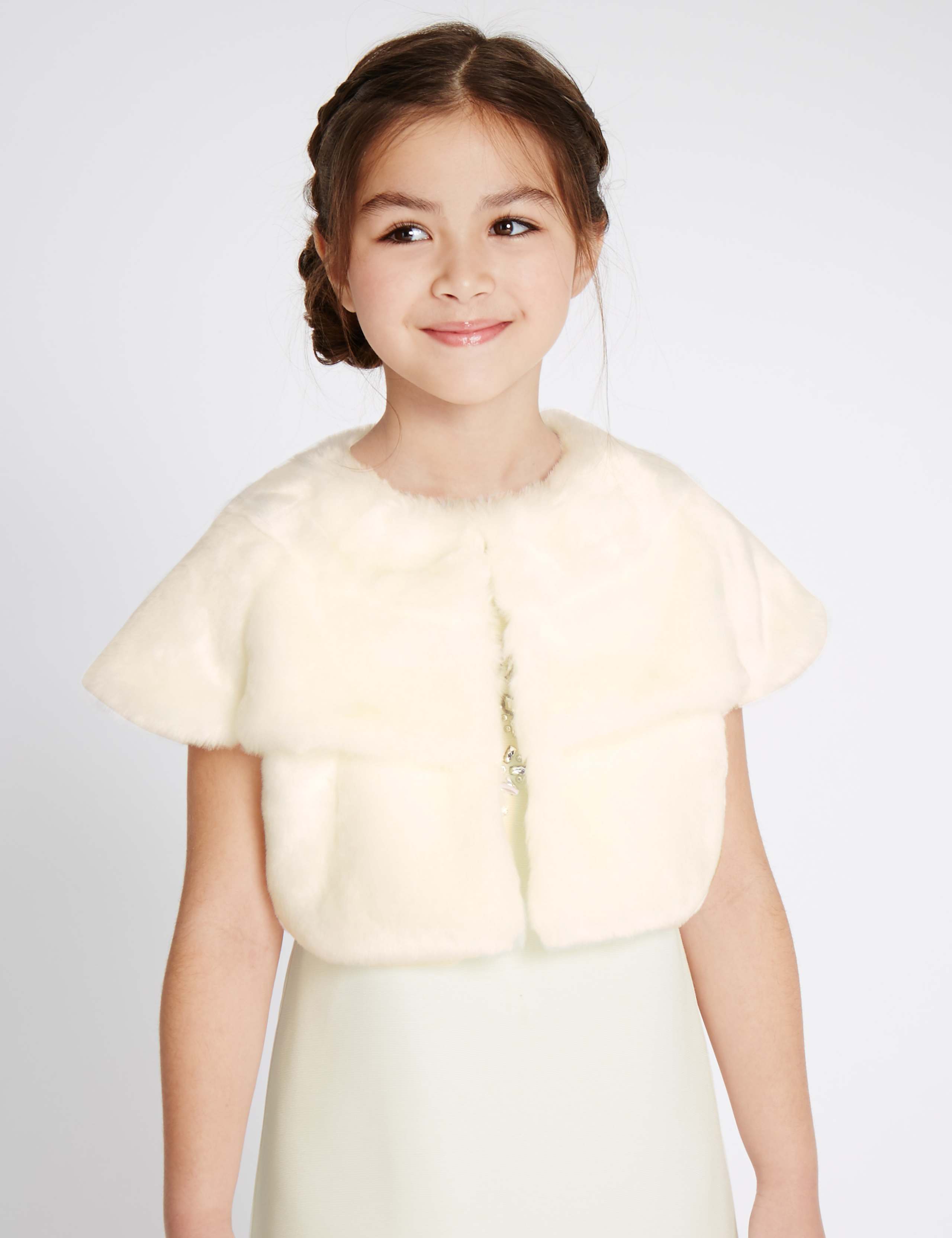 Shrug Cap Sleeve Cardigan (1-14 Years) 1 of 5