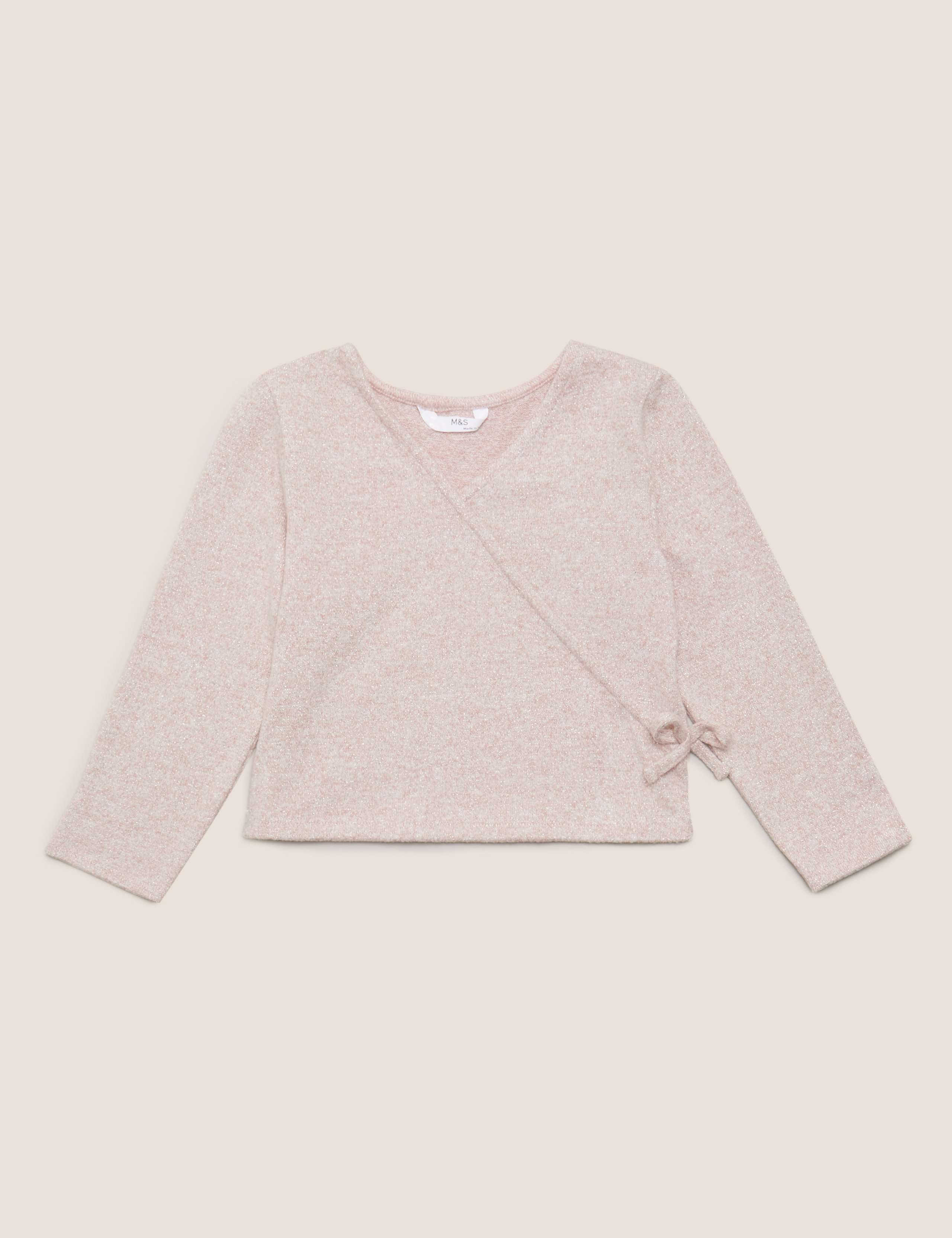 Glitter Wrap Top (2-7 Yrs) 2 of 4