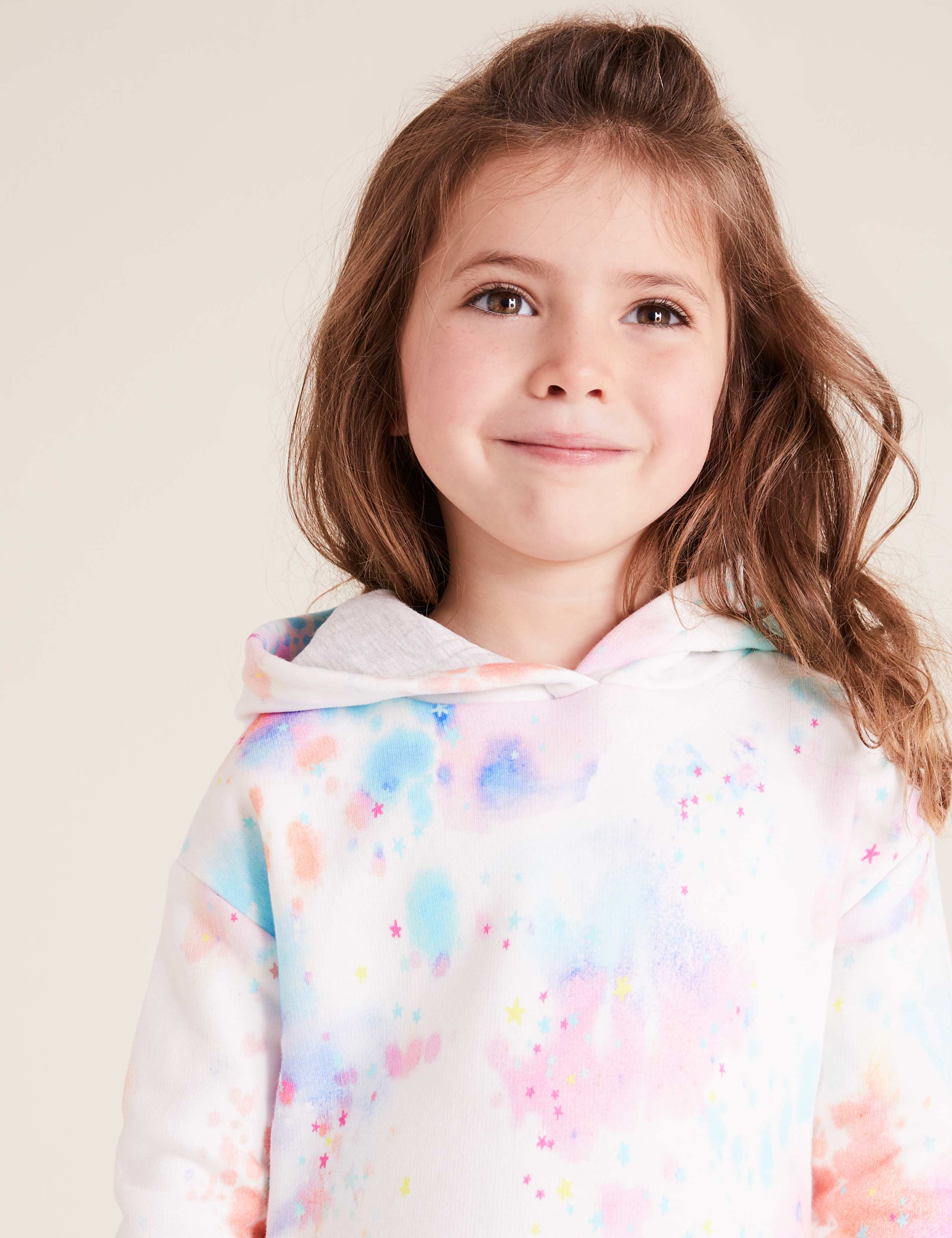 Cotton Tie Dye Print Hoodie (2-7 Yrs) 3 of 4