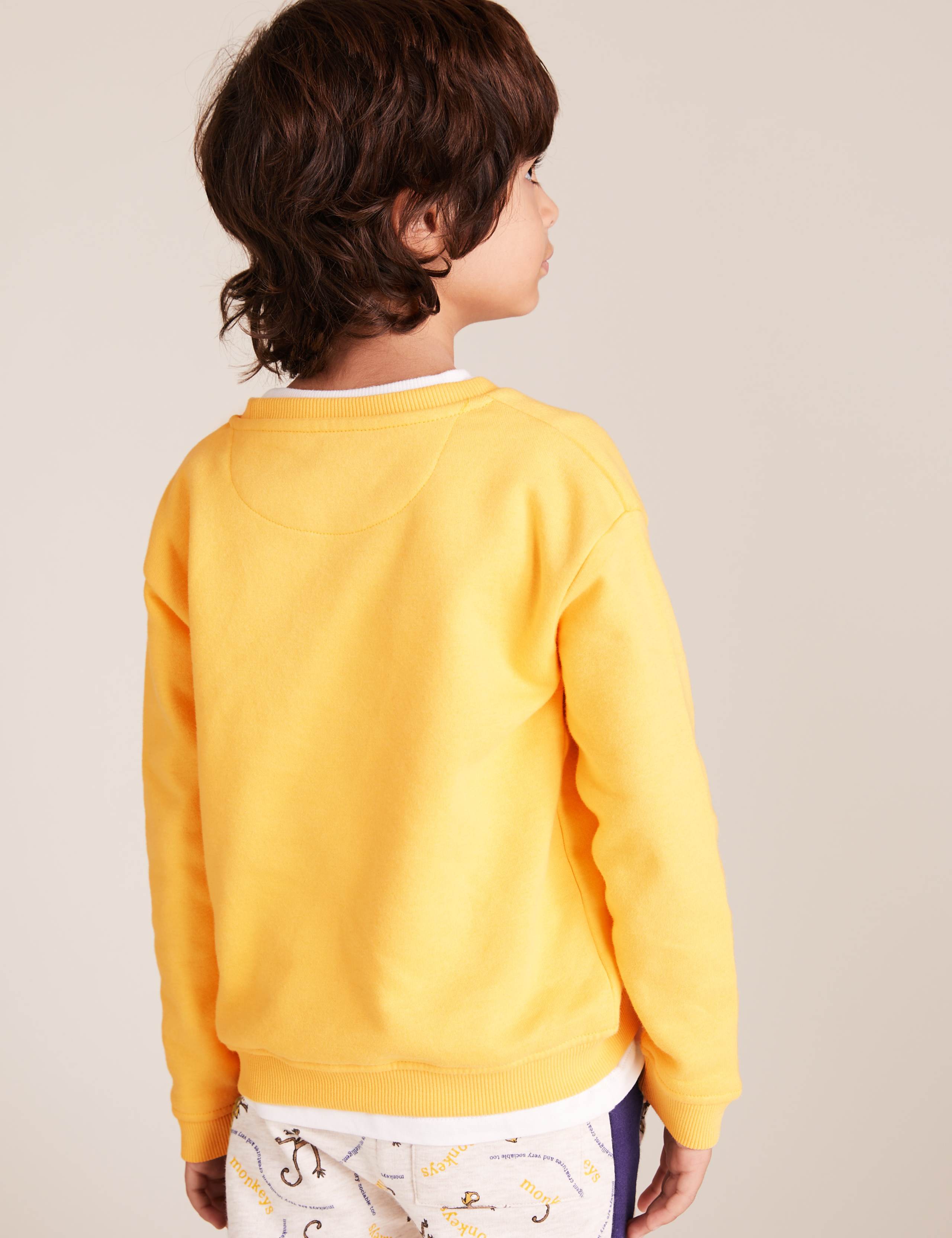 Roald Dahl™ & NHM™ Giraffe Sweatshirt (2-7 Yrs) 6 of 6