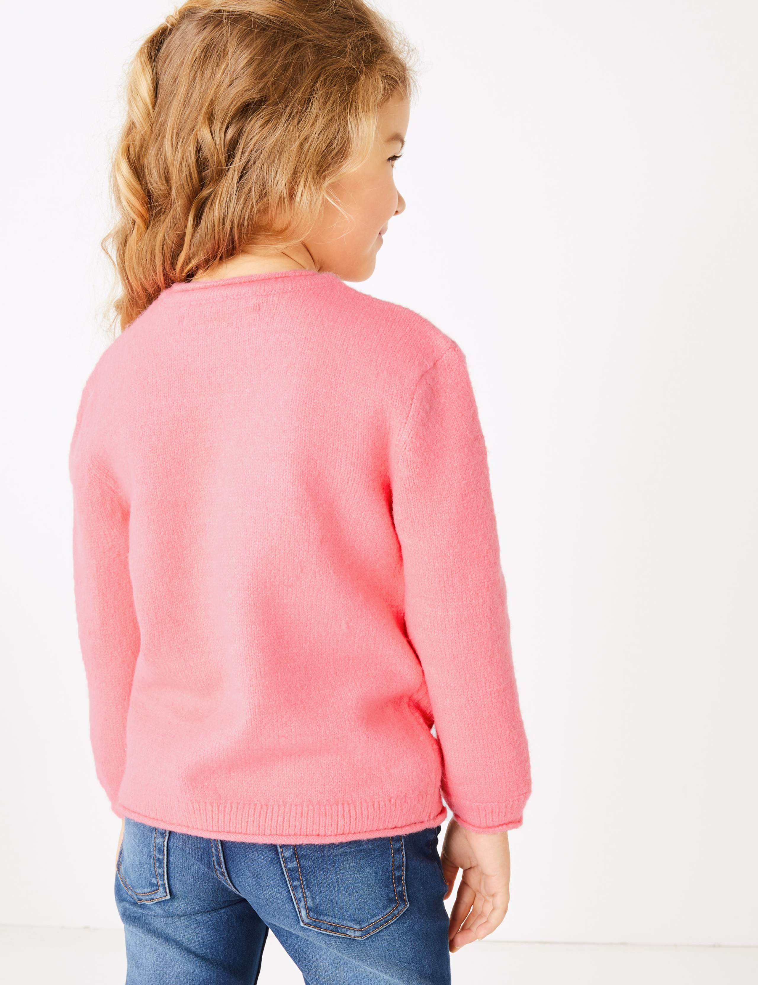Sequin Apple Jumper (2-7 Years) 4 of 4