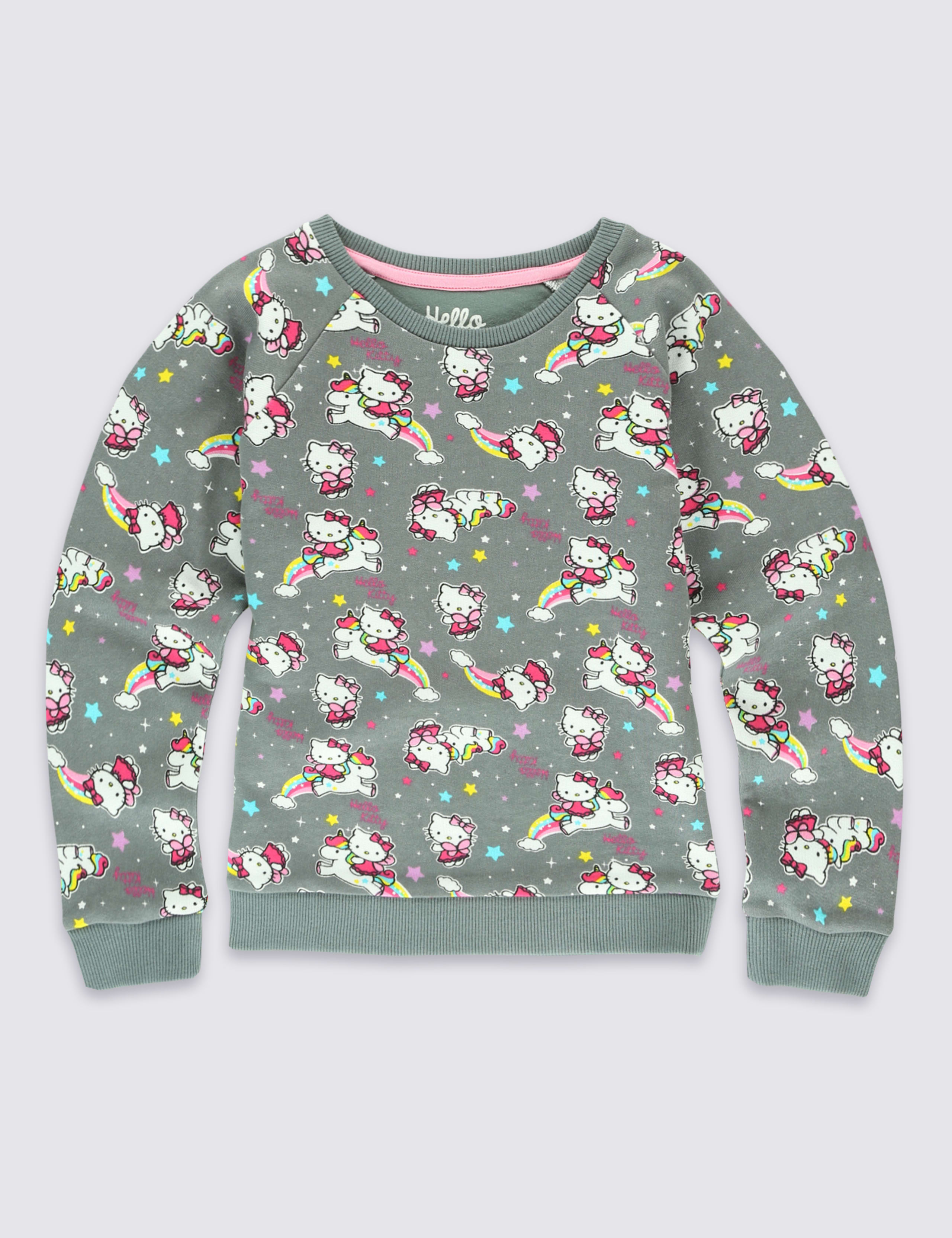 Hello Kitty™ Pure Cotton Sweatshirt (1-7 Years) 2 of 3