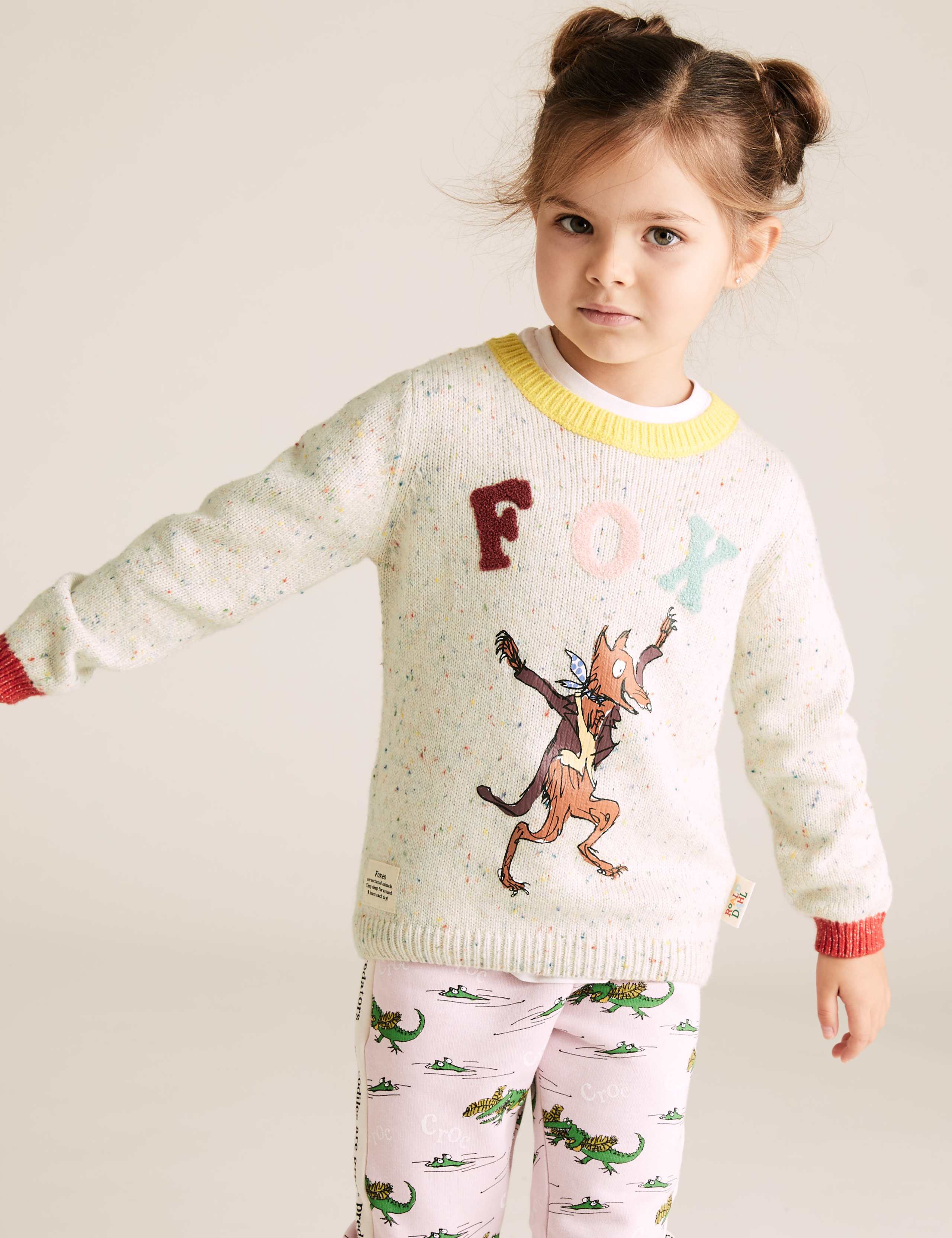 Roald Dahl™ & NHM™ Fantastic Mr Fox Jumper (2-7 Yrs) 3 of 6